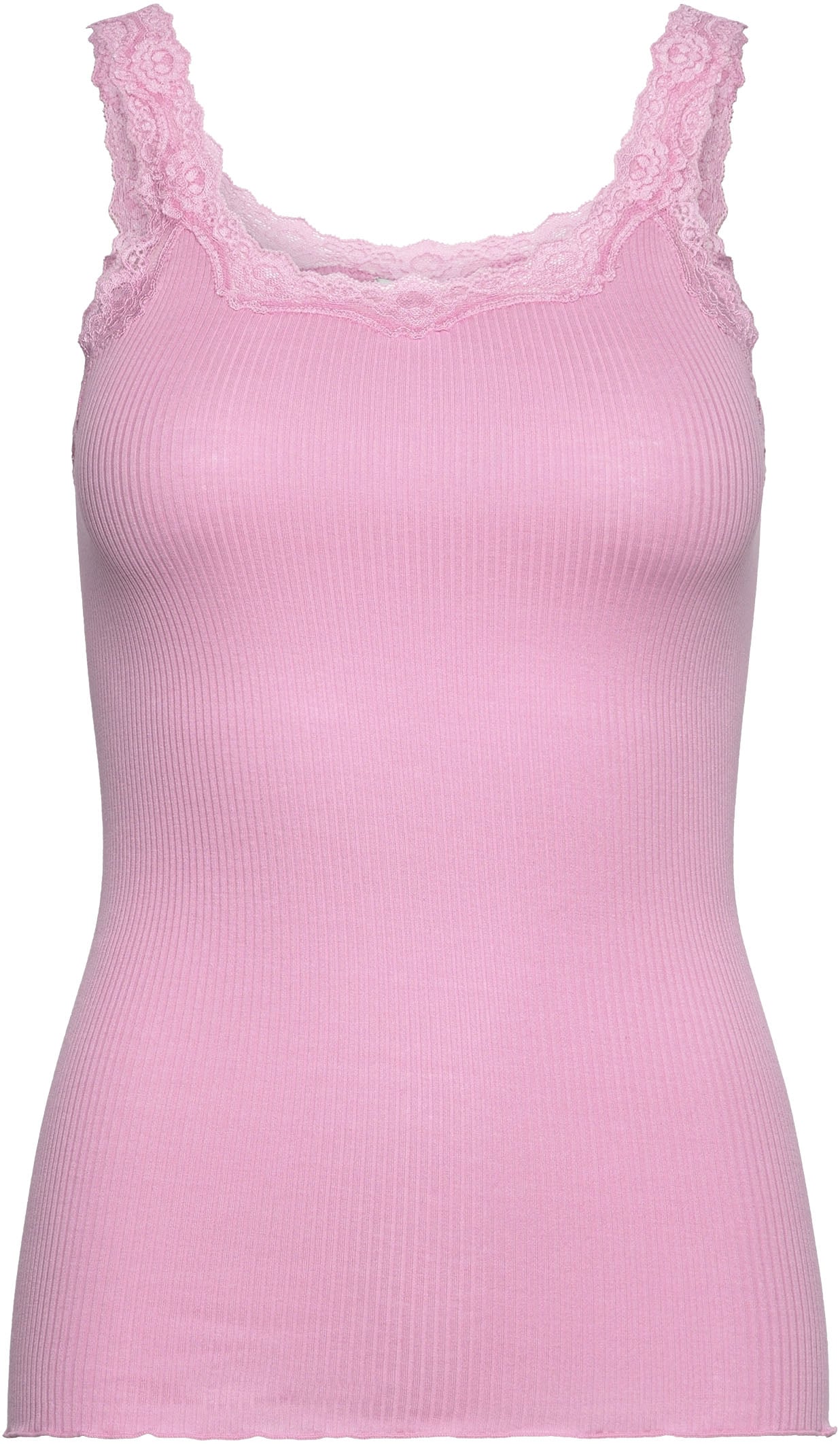 rosemunde Spitzentop »Babette Silk Top mit Seide« umgedrehter Vintage-Spitzenbesatz, feminin, bequem, Seidenmix