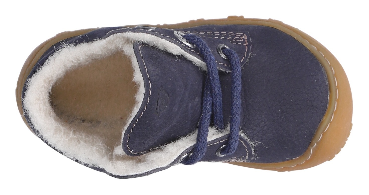 PEPINO by RICOSTA Lauflernschuh »Colin WMS: weit«, Babyschuh, Winterstiefel mit Warmfutter, Größenschablone zum Download