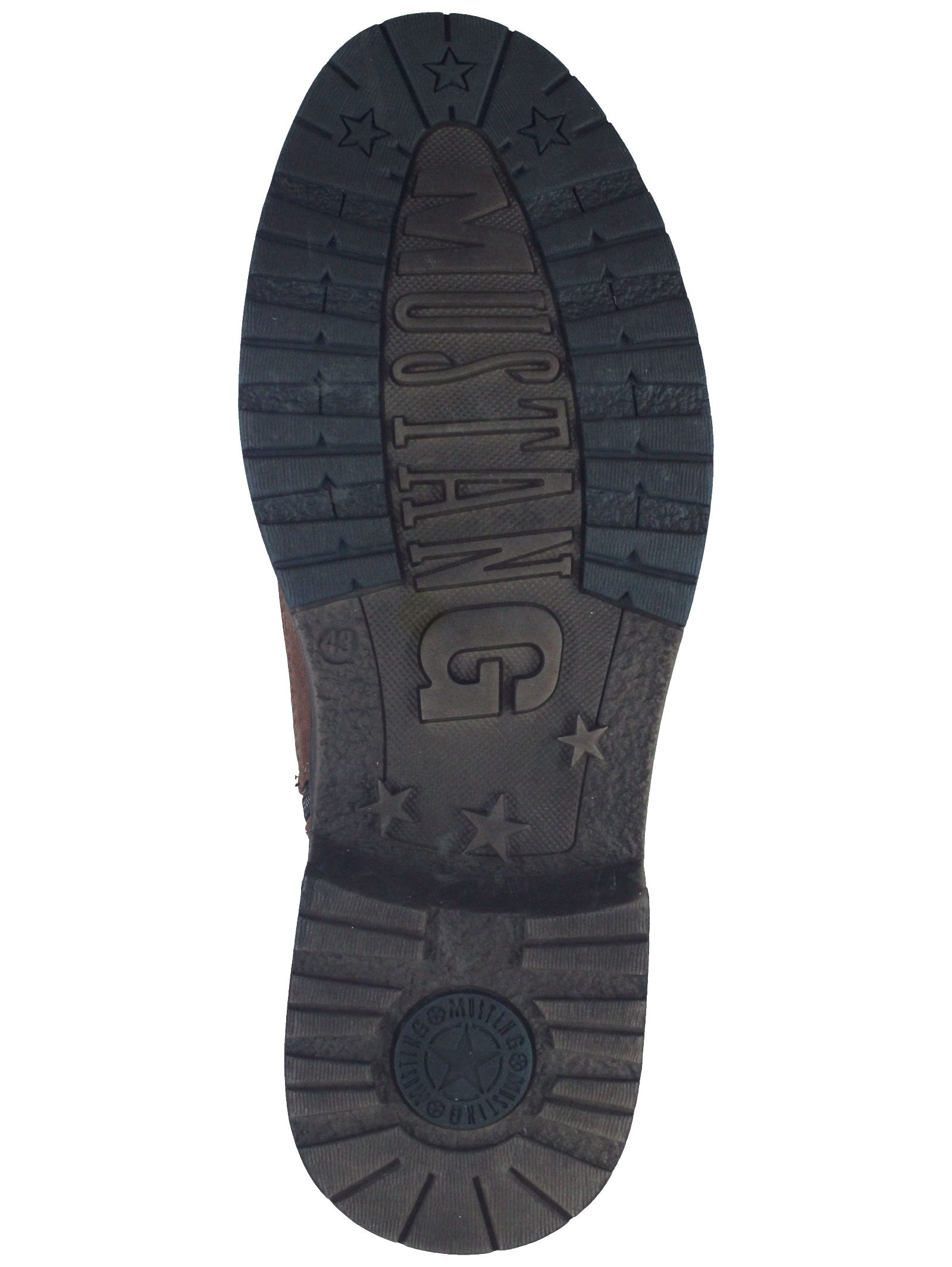 Mustang Shoes Schnürstiefelette »Mustang Shoes Stiefelette Lederimitat«
