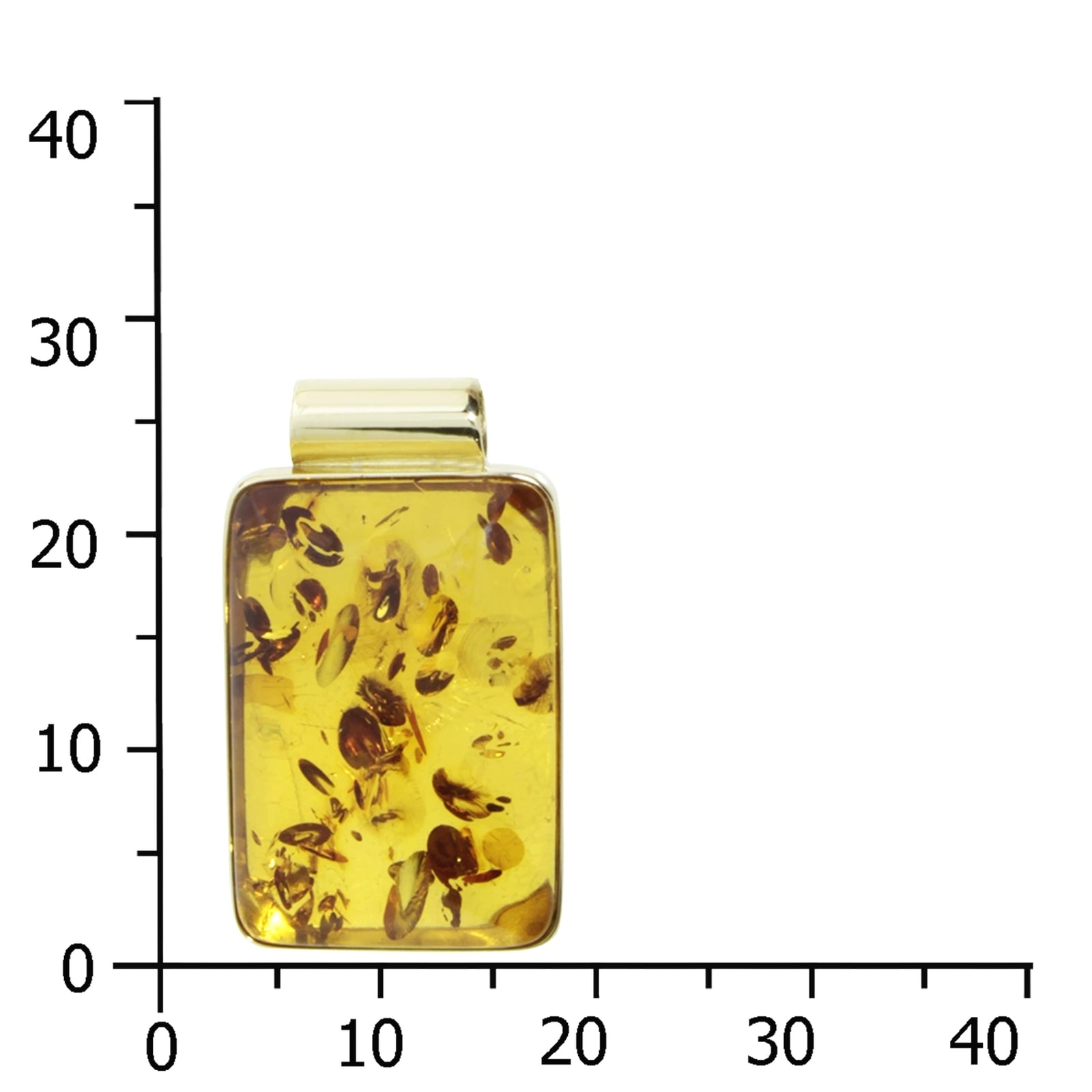 OSTSEE-SCHMUCK Kettenanhänger »Ostsee-Schmuck Anhänger Gleiter-Classic 14x21 mm« (1 Stk. tlg.)