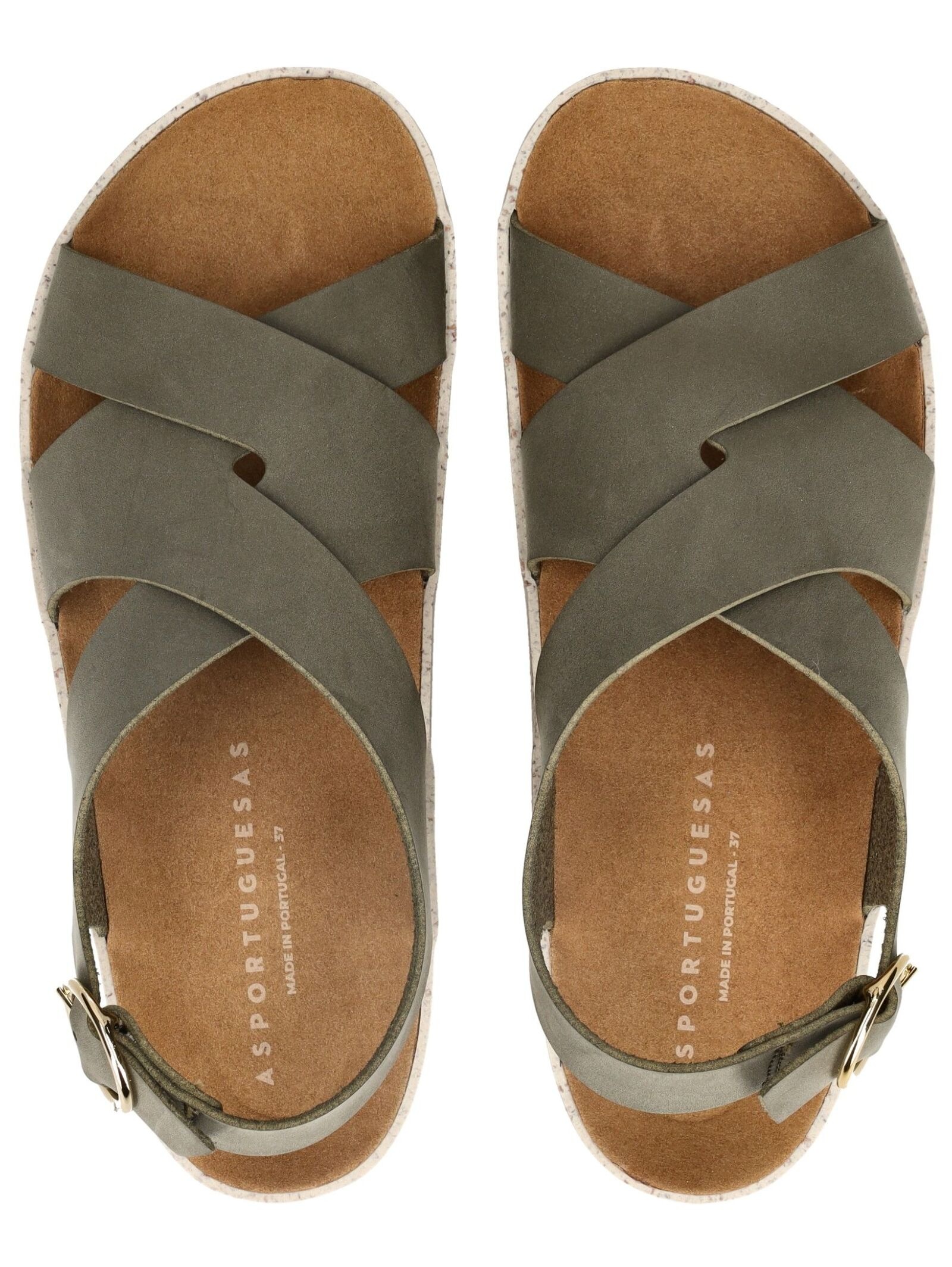 Asportuguesas Riemchensandale »Asportuguesas Sandalen Lederimitat«