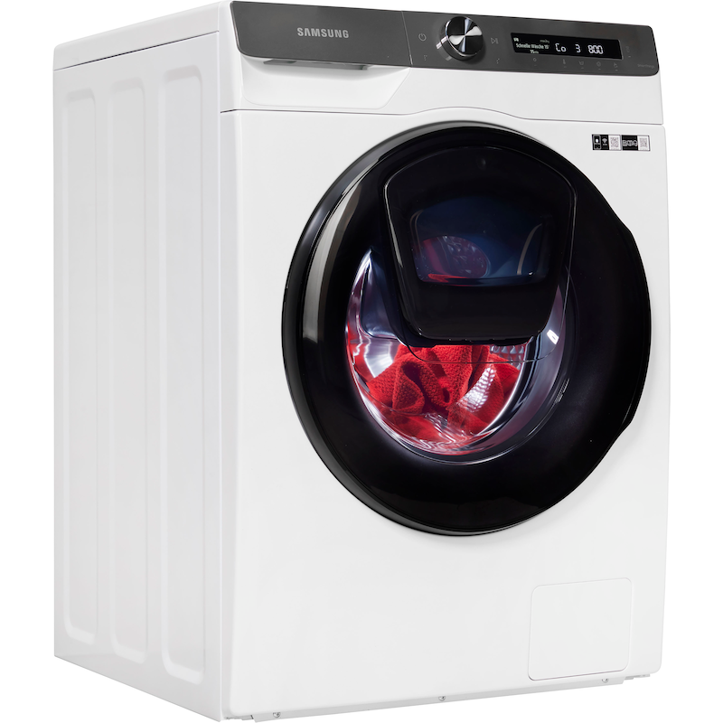 SAMSUNG Waschtrockner »WD80T554ABT« 8 kg /5 kg 72 dB(A) AddWash weiß Digital Inverter Motor mit 10 Jahren Garantie
