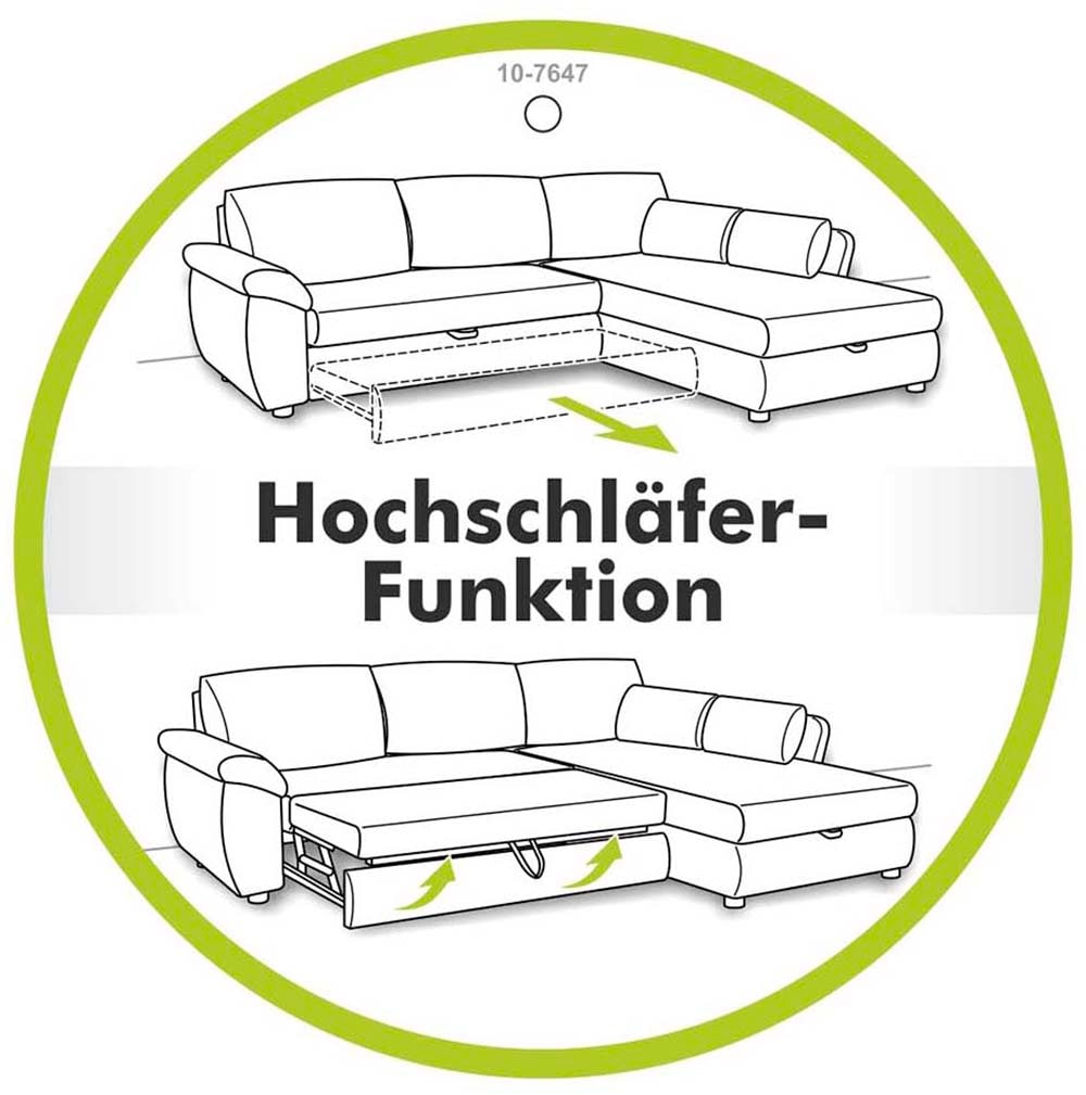 Jockenhöfer Gruppe Schlafsofa »Leon, mit Schlaf- und Relaxfunktion«, 3 Breiten und Farben wählbar, inklusive Kissen