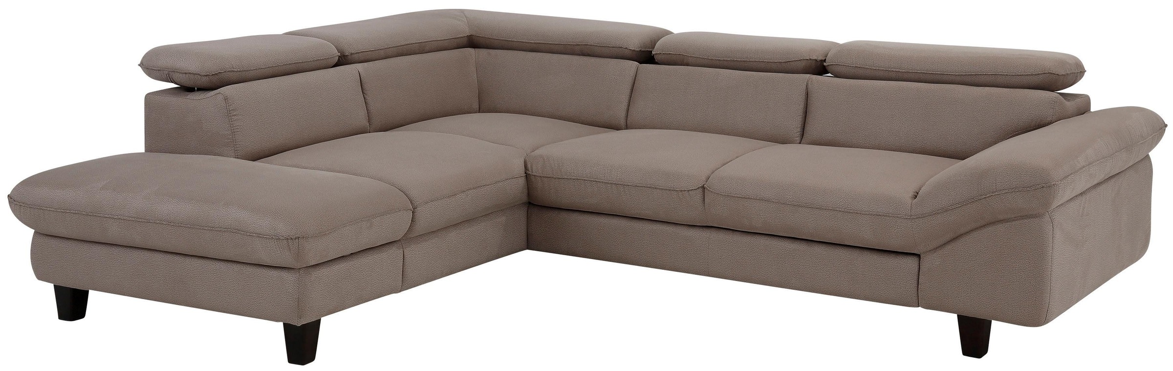 Home affaire Ecksofa "Pilot L-Form" mit Kopfteilverstellung, wahlweise mit günstig online kaufen