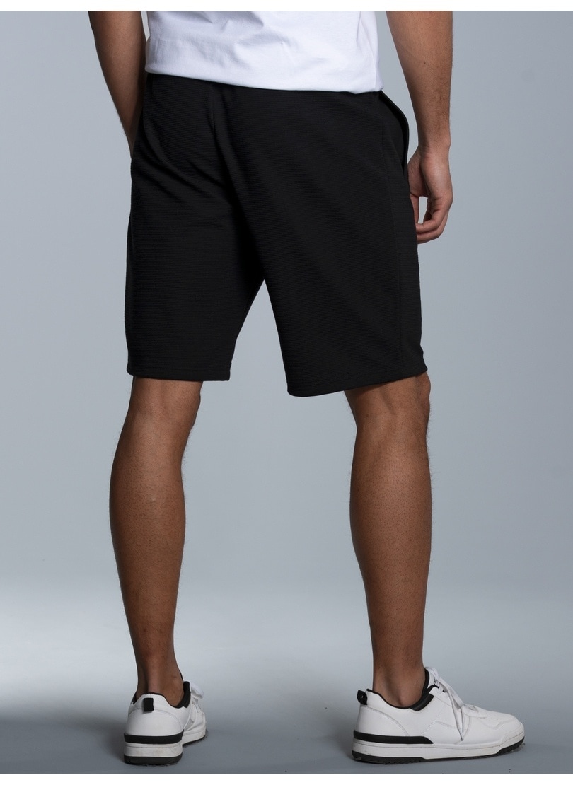 Trigema Bermudas »TRIGEMA Shorts in strukturierter Sweat-Qualität«, (1 tlg.)