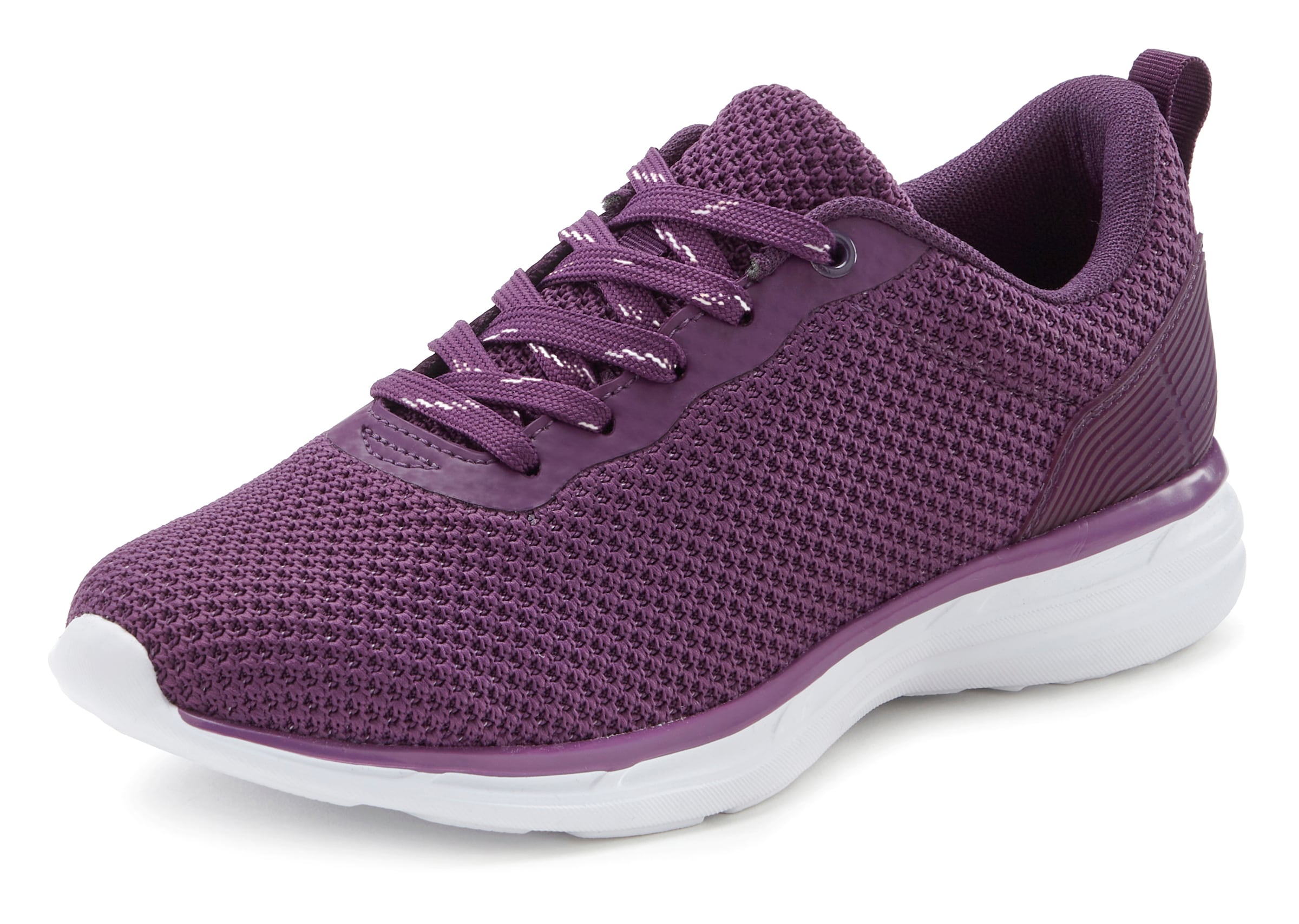 LASCANA Sneaker, Schnürhalbschuh, Halbschuh, Freizeitschuh ultraleicht VEGAN