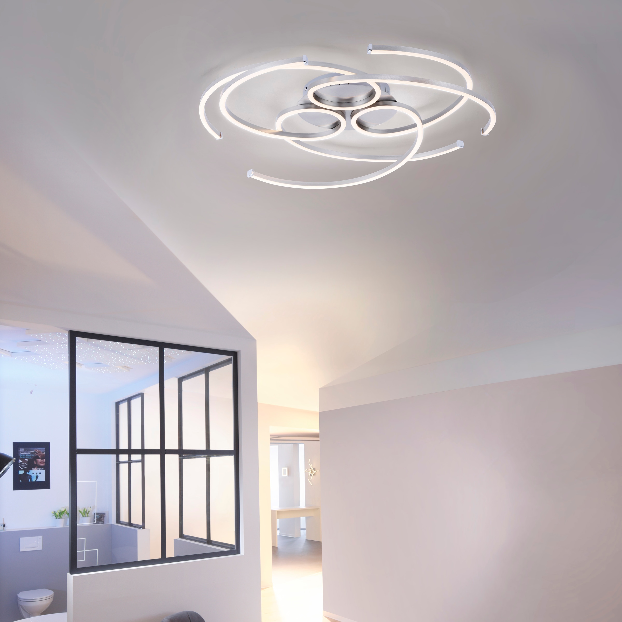 Paul Neuhaus LED Deckenleuchte »DANILO«, 3 flammig, Leuchtmittel LED-Board | LED fest integriert, LED