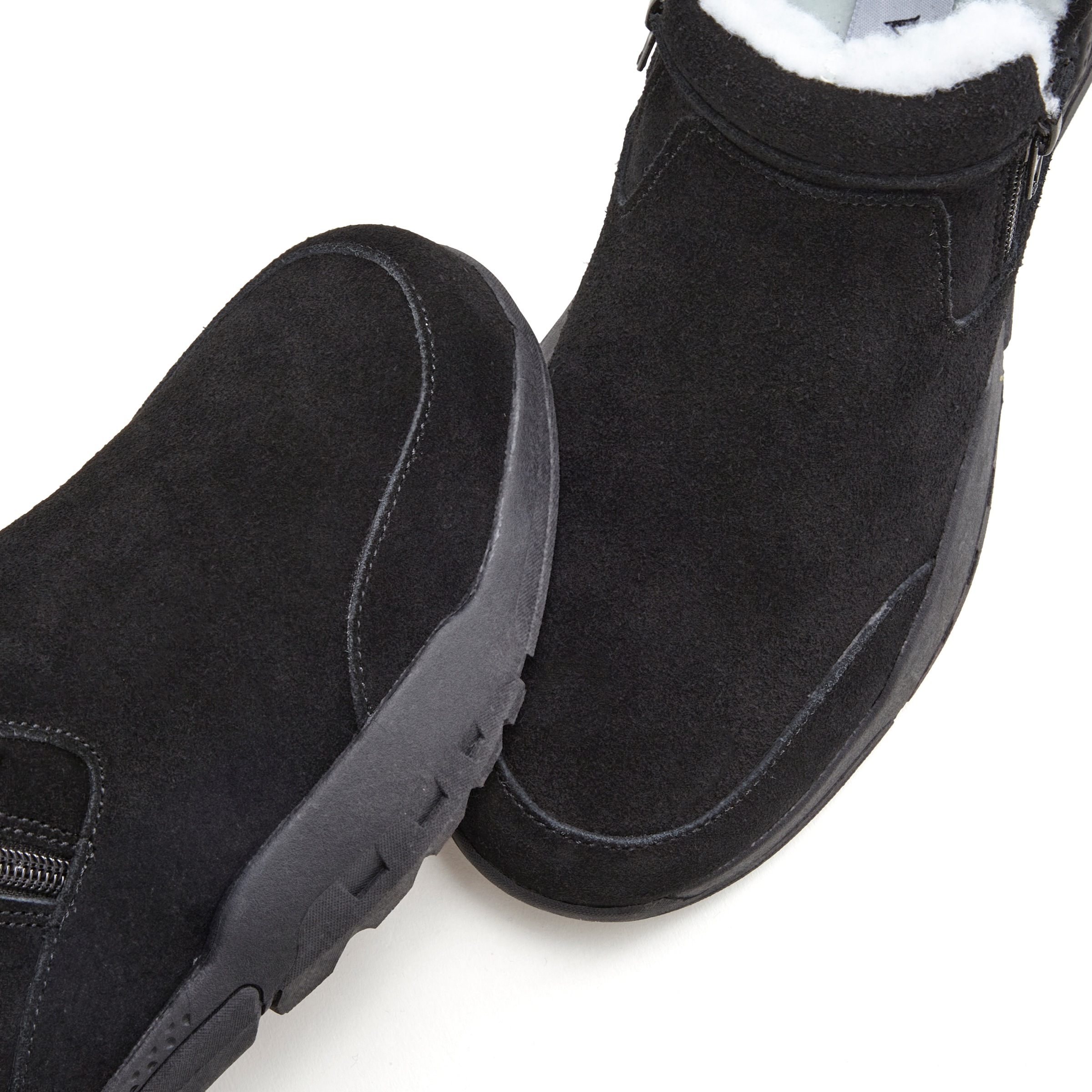 Vivance Stiefelette, aus Veloursleder und mit Warmfutter, Winterstiefel, Stiefel, Boots