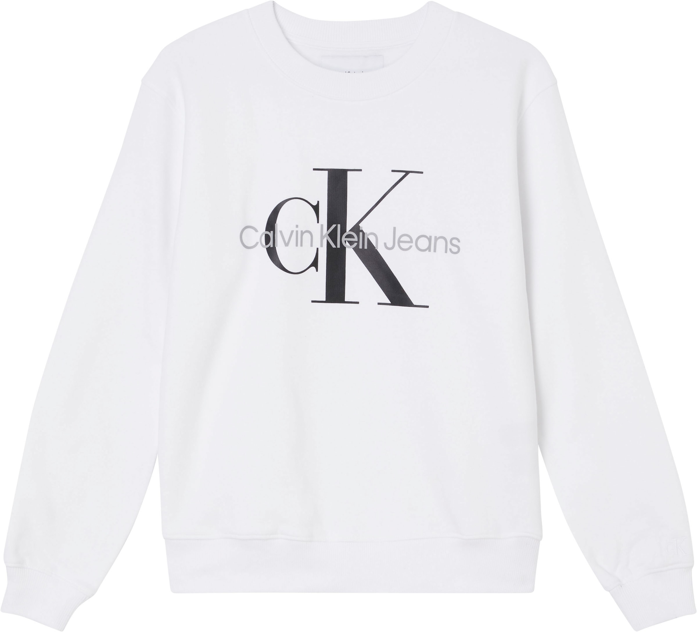 Calvin Klein Jeans Sweatshirt »CORE MONOGRAM SWEATSHIRT«, mit Calvin Klein  Jeans Logo-Schriftzug & Monogramm online bei