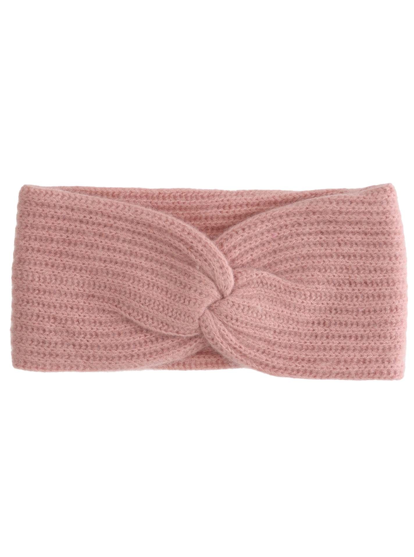 Zwillingsherz Stirnband »"Rippe"« breit, gerippt,  mit Knotendetail