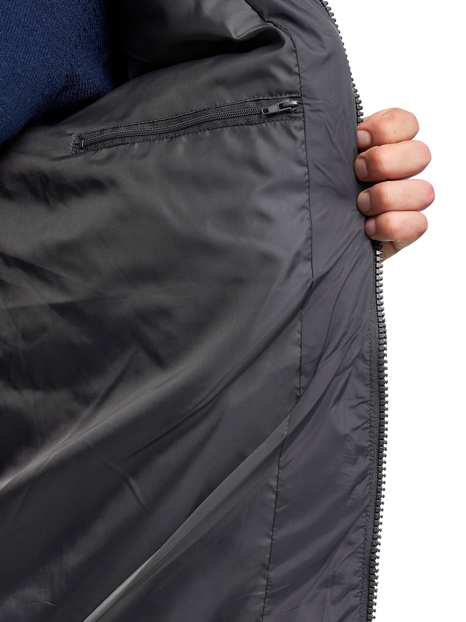 Indicode Steppjacke »INAlanin Solid« mit Kapuze Kunstfaser, mit Steppung