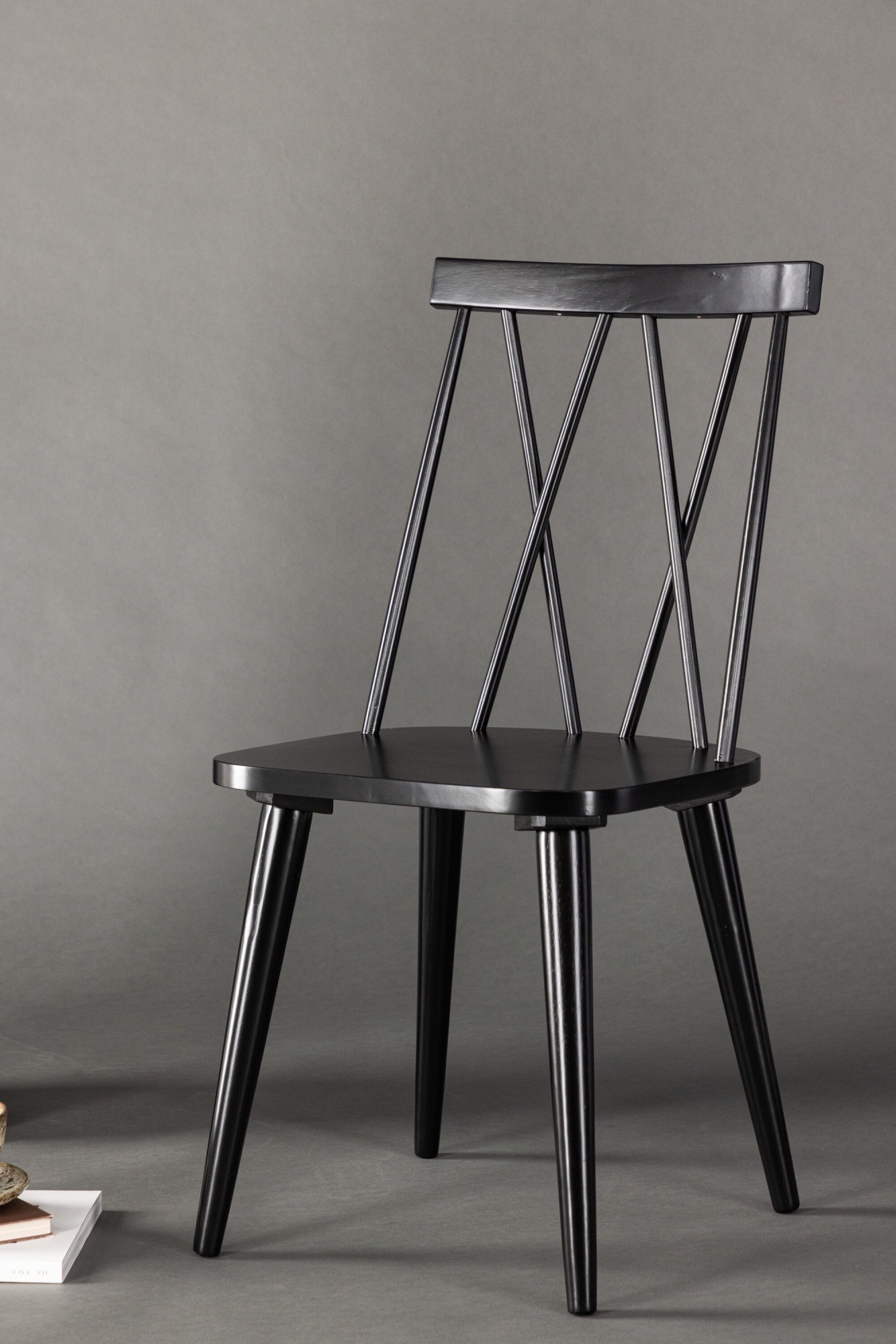 Venture Home Esszimmerstuhl »Mariette, 2er-Set Esszimmerstühle aus Gummibaumholz, ergonomisch« () 2 Stk.Holzstuhl, Massivholz, ergonomische Form, langlebig, alltagstauglich