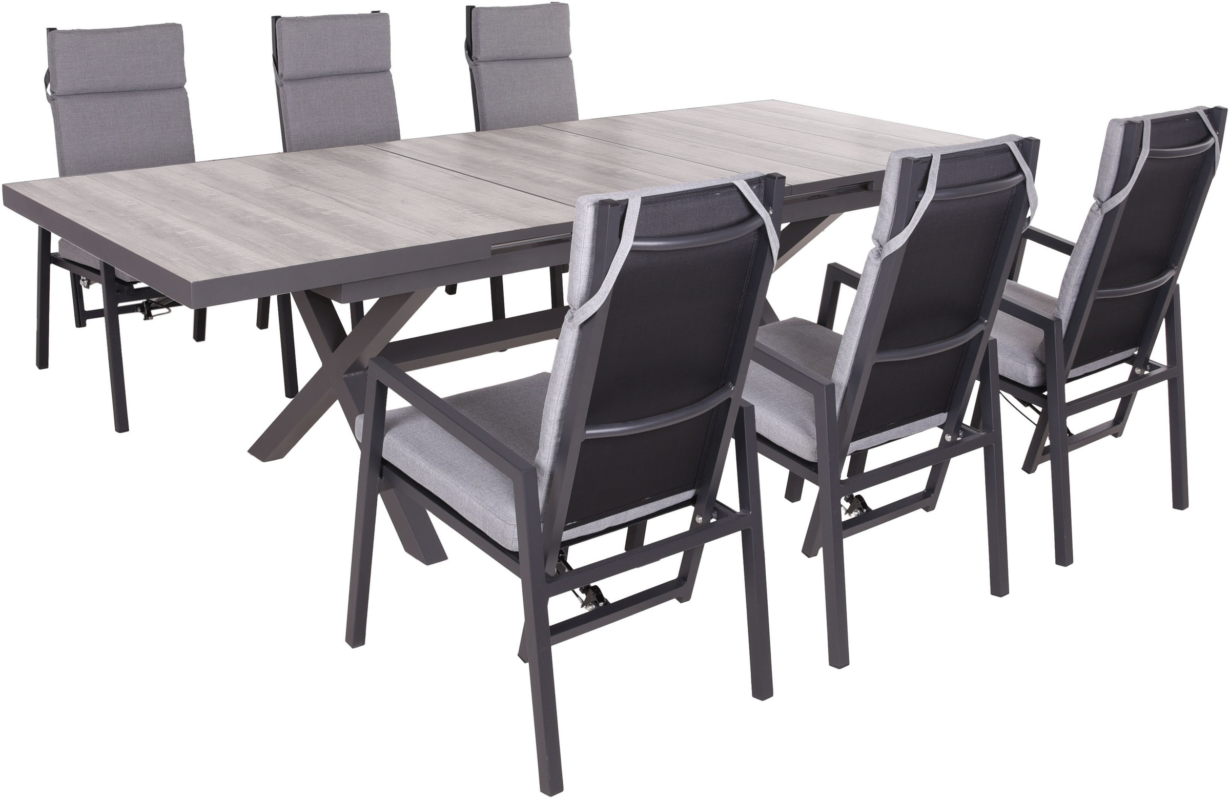 Garden Pleasure Garten-Essgruppe »RANA/SINTRA Set 02« 7 Stk. tlg. günstig online kaufen