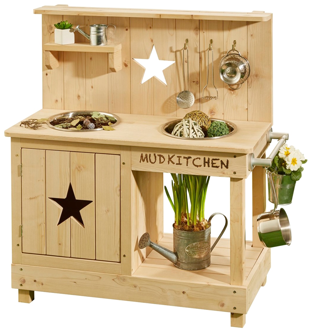 MUDDY BUDDY® Outdoor-Spielküche »Adventurer Star«, Matschküche, natur
