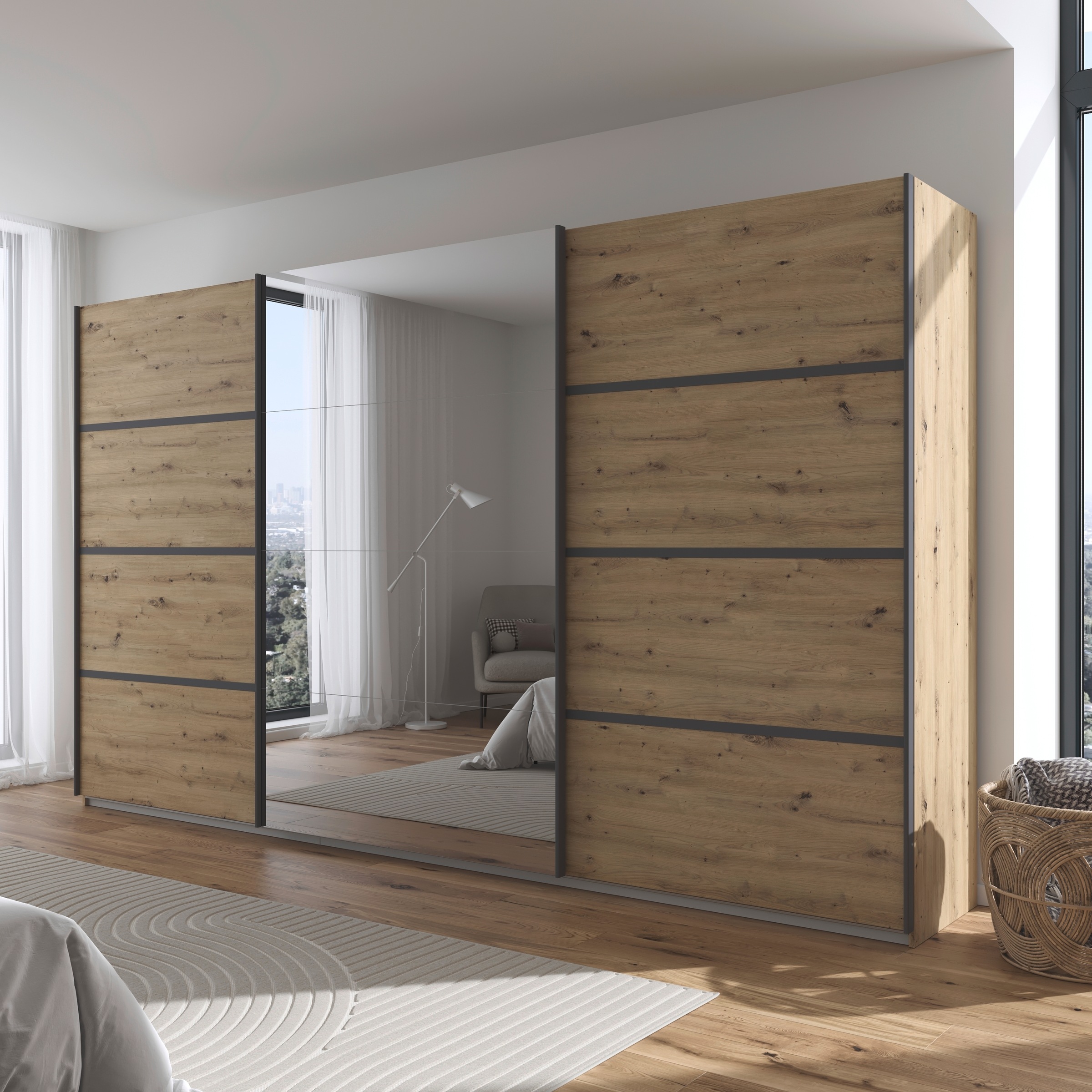 rauch Kleiderschrank »Schwebetürenschrank Garderobe Schrank TOP ANGEBOT Avo günstig online kaufen