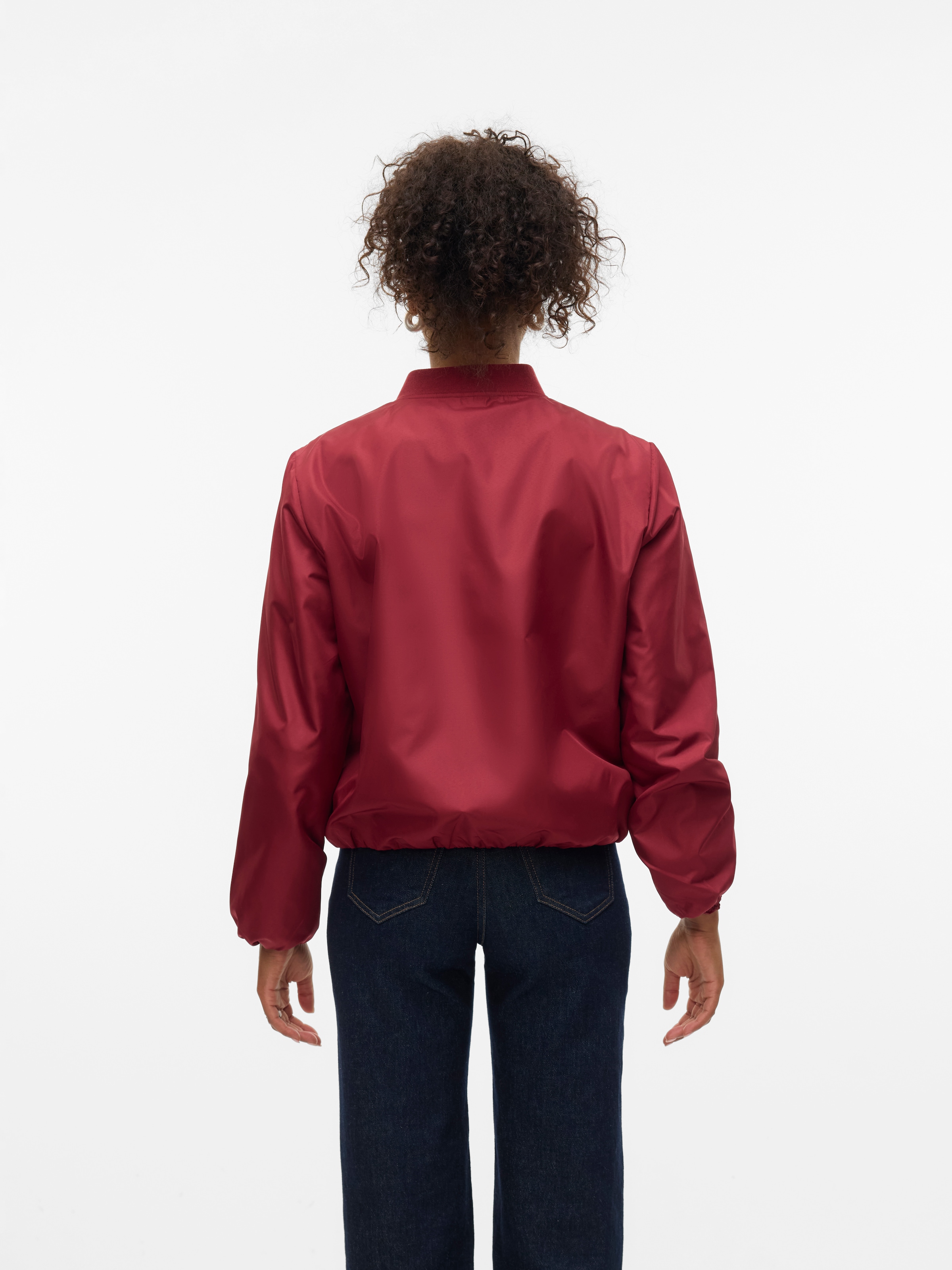 Vero Moda Outdoorjacke »VMLEE SHORT BOMBER JACKET GA«, ohne Kapuze