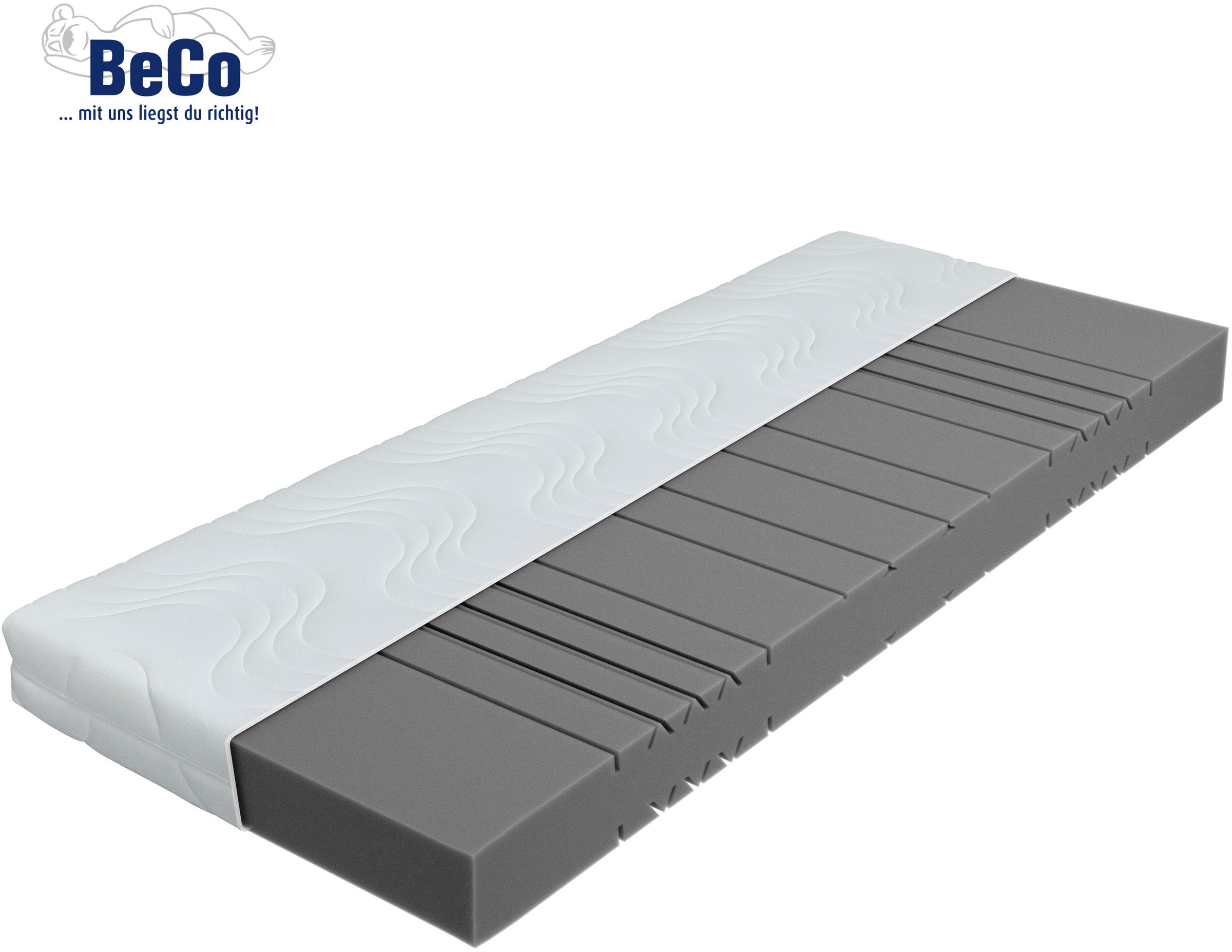 Beco Komfortschaummatratze »Marissa, 7 Zonen Matratze 90x200, 140x200 cm & günstig online kaufen