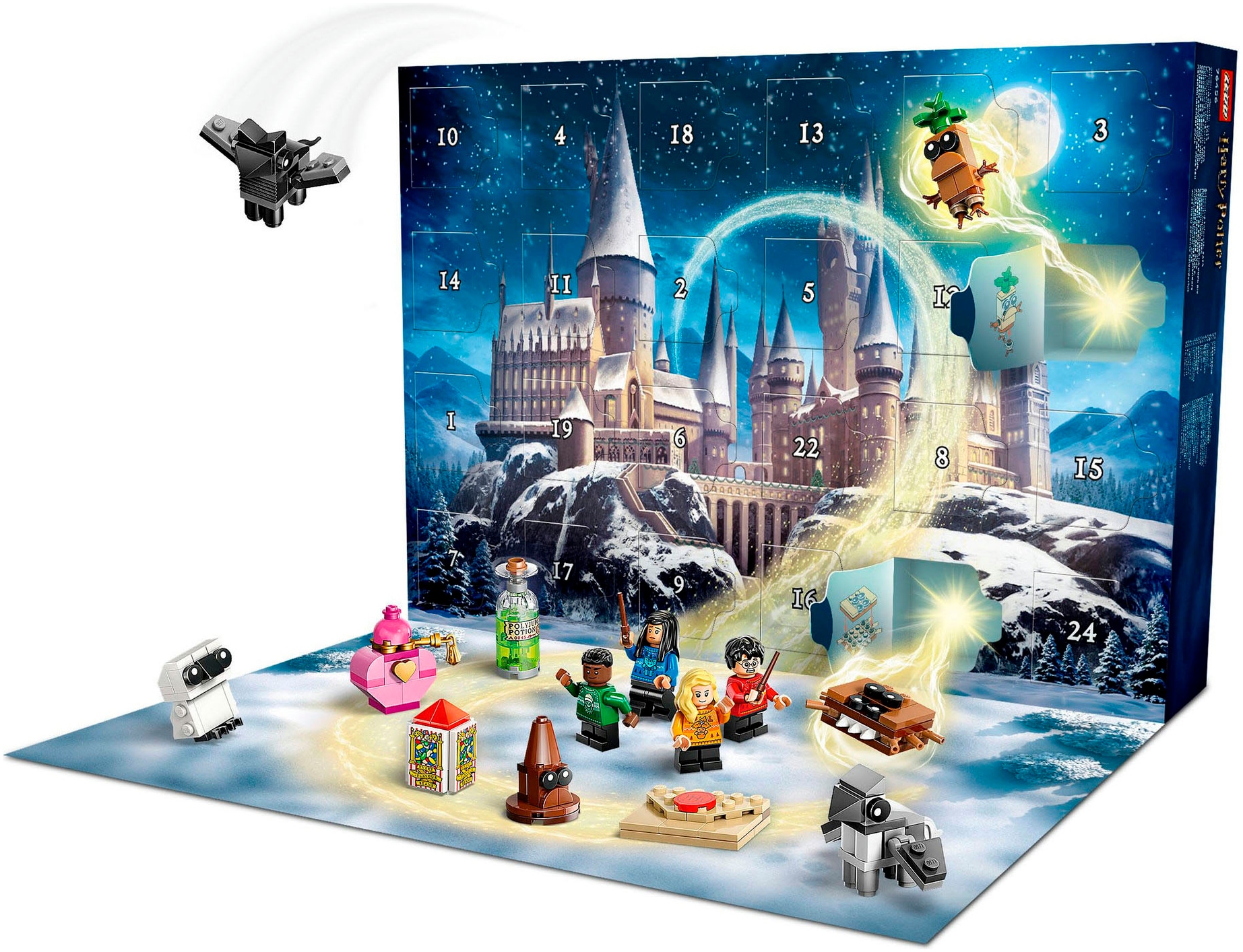 LEGO® Spielzeug-Adventskalender »Spielbausteine, (76456), LEGO Harry Potter™« ab 7 Jahren Made in Europe