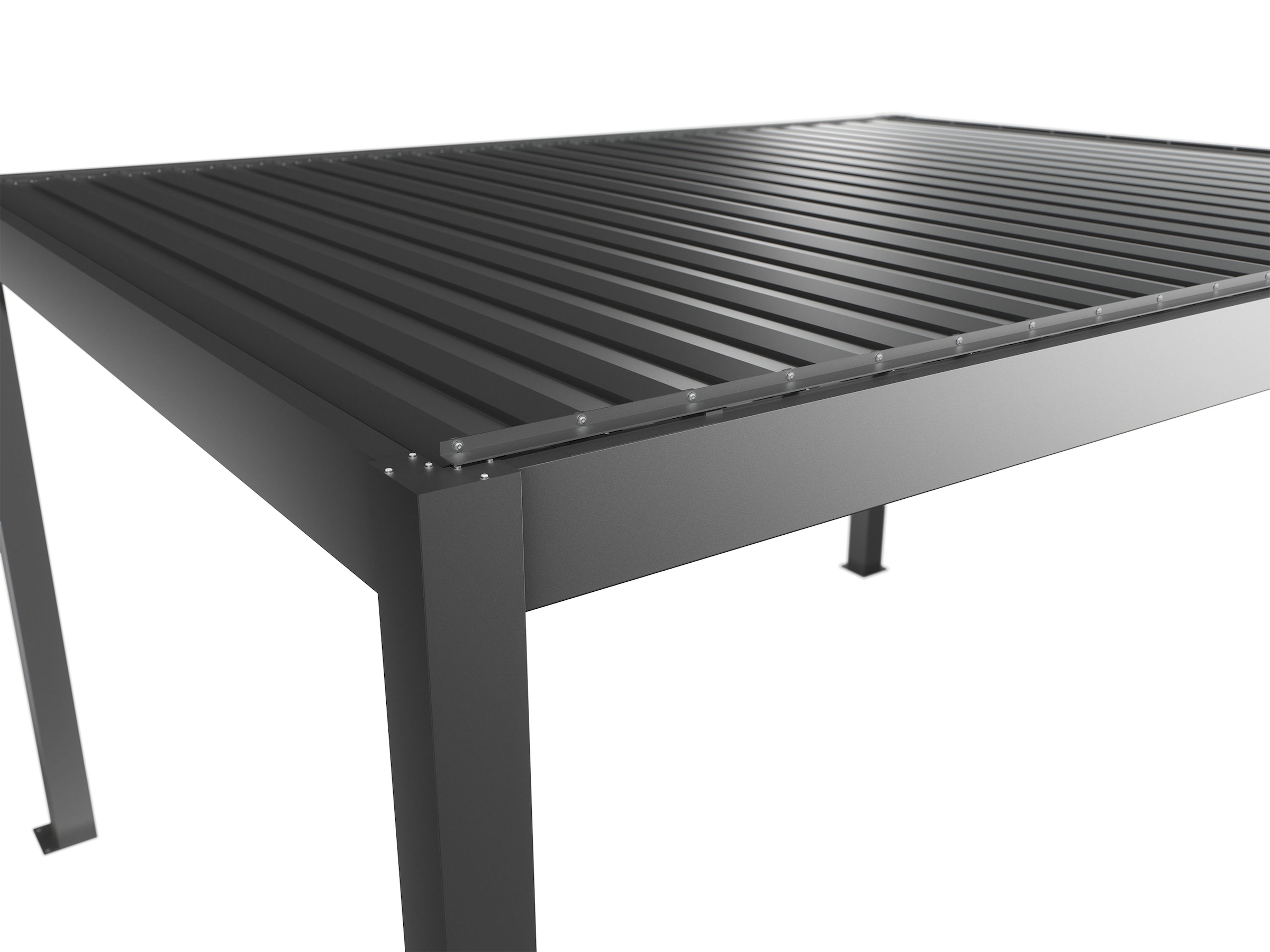 Biohort Pergola »3,5x3,5 m, verschiedene Farben«, 367,5x367,5x264 cm, ausgezeichnet mit dem Red Dot Design Award