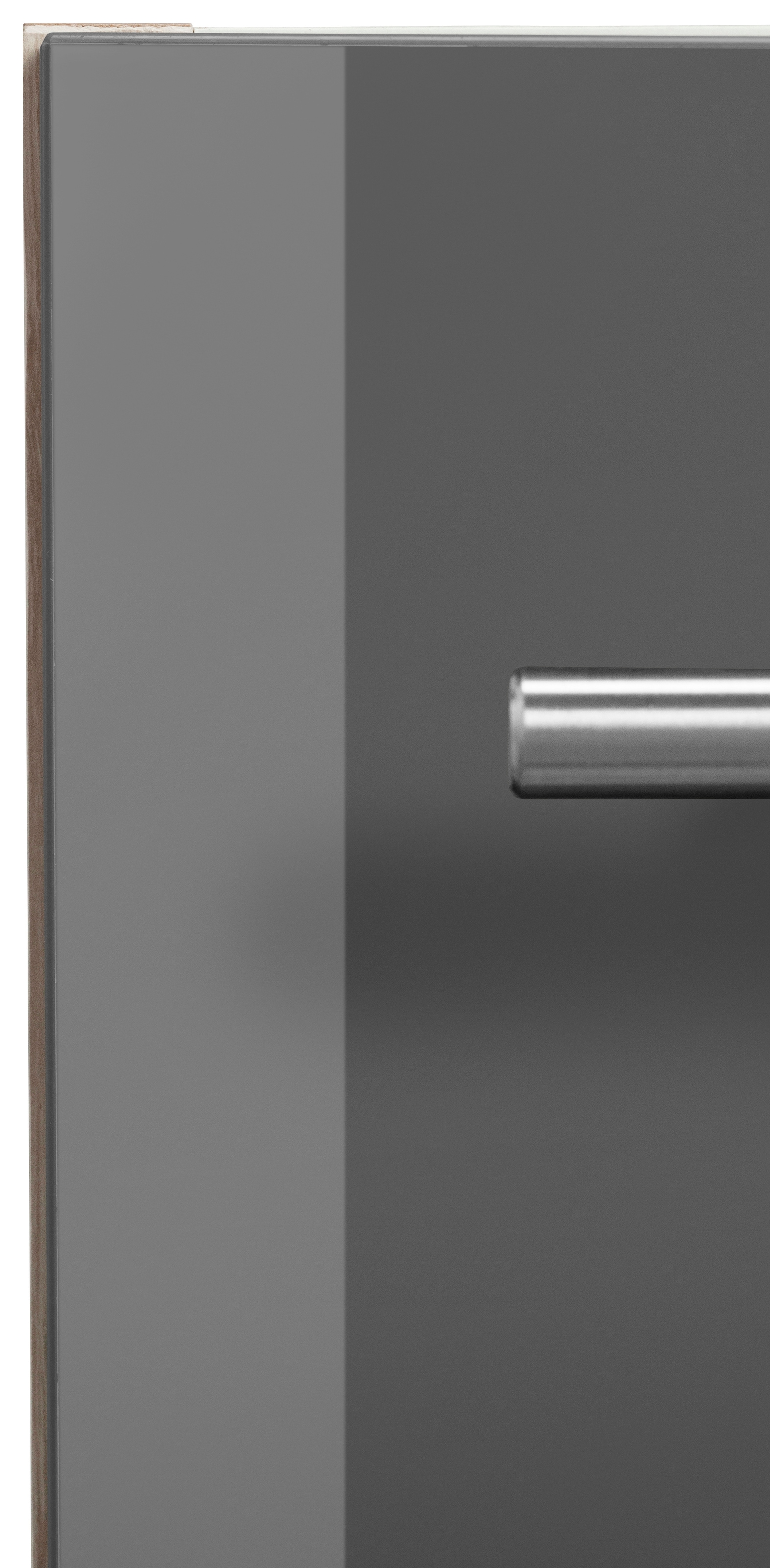 OPTIFIT Spülenschrank »Bern«, 60 höhenverstellbaren auf mit Füßen, kaufen mit Tür, breit, cm Raten Metallgriff 1 mit