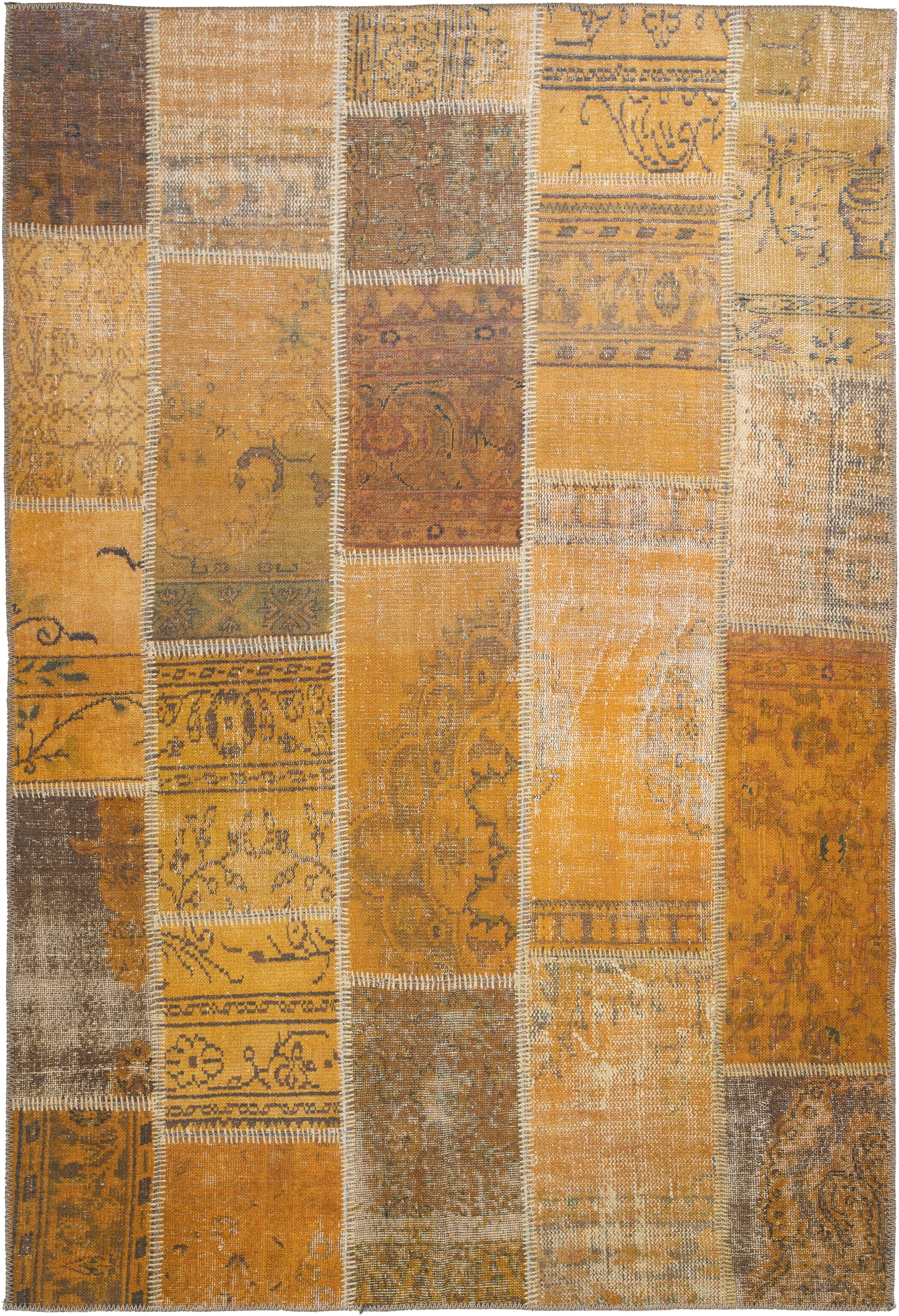 me gusta Teppich »Faye 525«, rechteckig, 6 mm Höhe, Flachgewebe, gedrucktes Motiv, Wohnzimmer, Esszimmer