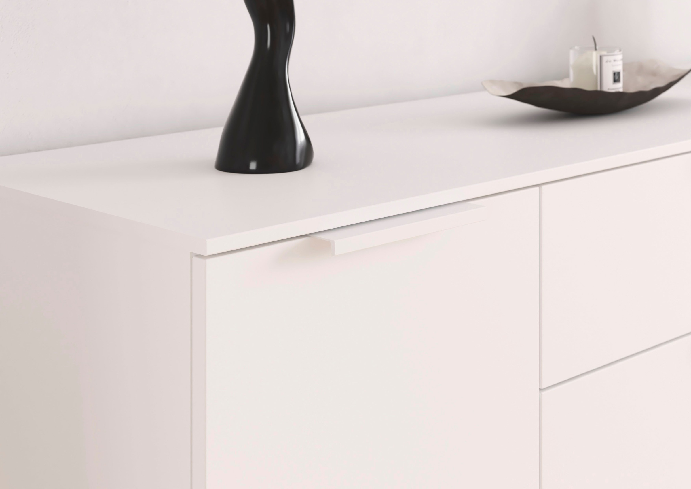 LeGer Home by Lena Gercke Kommode »Kommode Sideboard Schubladenkommode SERINA eleganter Eyecatcher« inkl. SOFT-CLOSE-FUNKTION,  mit 4 Schubkästen und 2 Türen sowie Metallgriffen MADE IN GERMANY