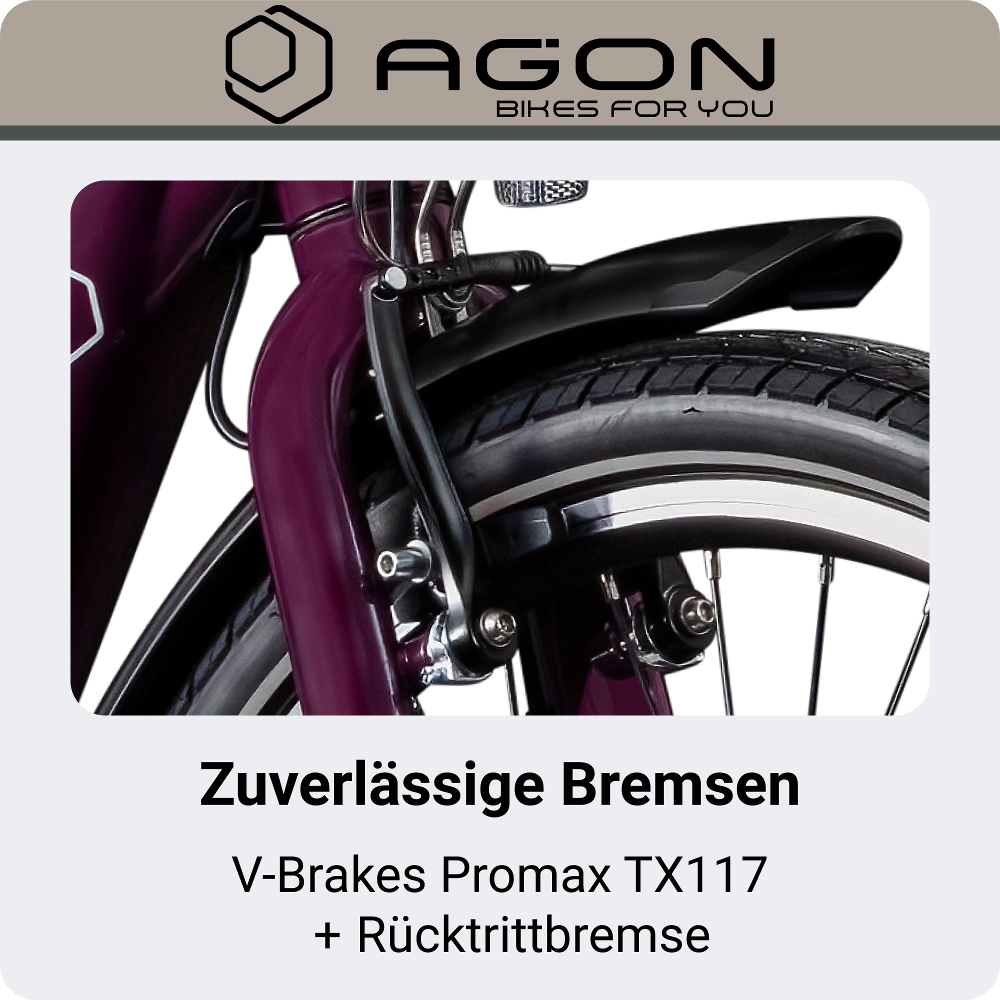 AGON »Axis« 3 Gang Nabenschaltung Frontmotor 250 W Pedelec, Elektrofahrrad für Damen u. Herren