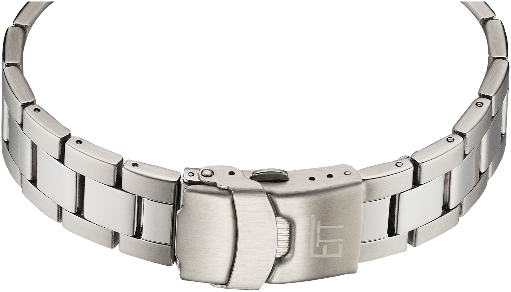 ETT Funkuhr »Gobi«, Armbanduhr, Herrenuhr, Datum, Solar, Edelstahlarmband