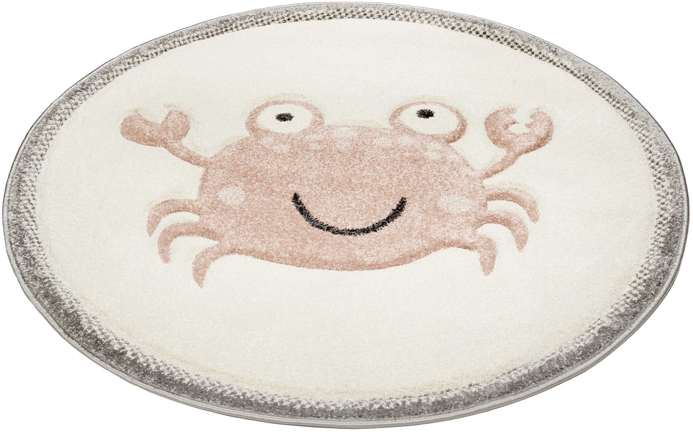 Esprit Kinderteppich »Crab ESP-21074«, rund, 13 mm Höhe, Rundteppich mit Kr günstig online kaufen