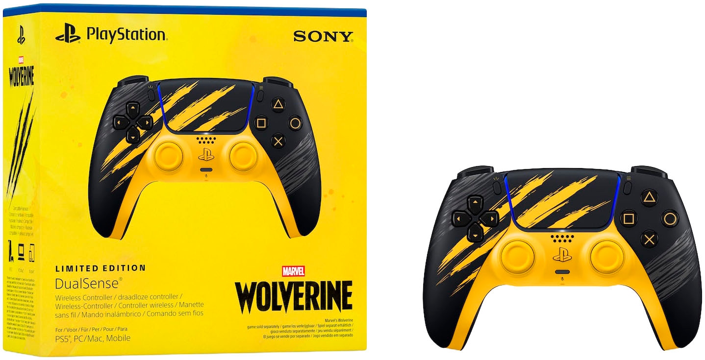 PlayStation 5 Wireless-Controller »DualSense Marvel's Wolverine Battle Limited Edition«