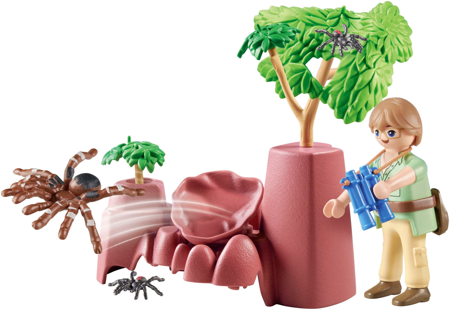 Playmobil® Konstruktions-Spielset »Spinnenfelsen (71627), Wiltopia«, (16 St.), Made in Europe