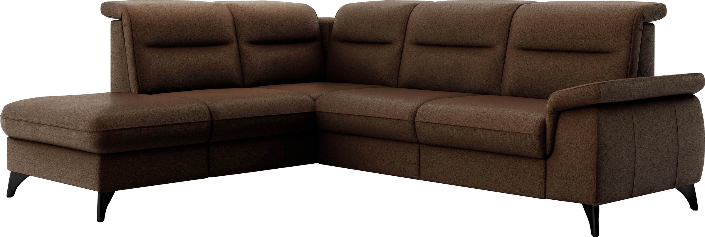 sit&more Ecksofa »Astoria L-Form«, wahlweise mit motorischer Relaxfunktion