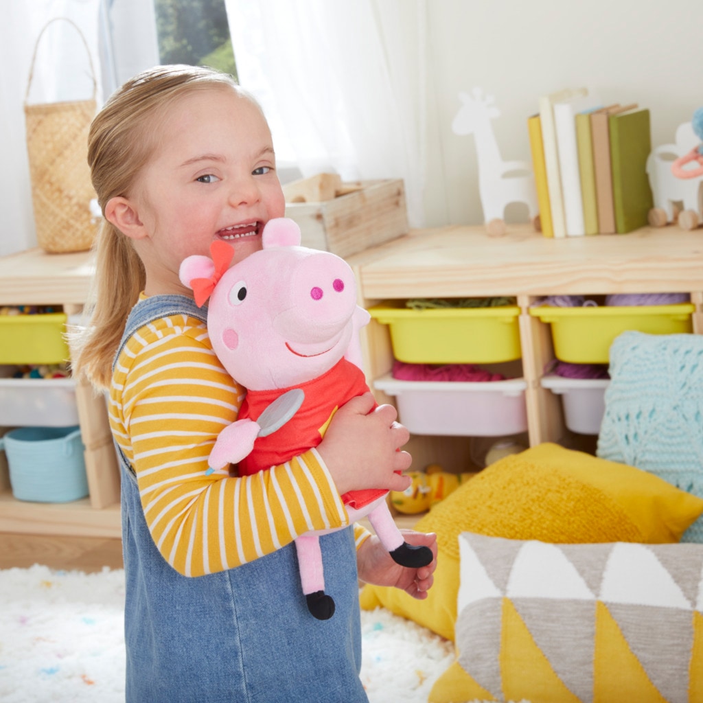 Hasbro Plüschfigur »Peppa Pig, Grunz-mit-mir-Peppa«