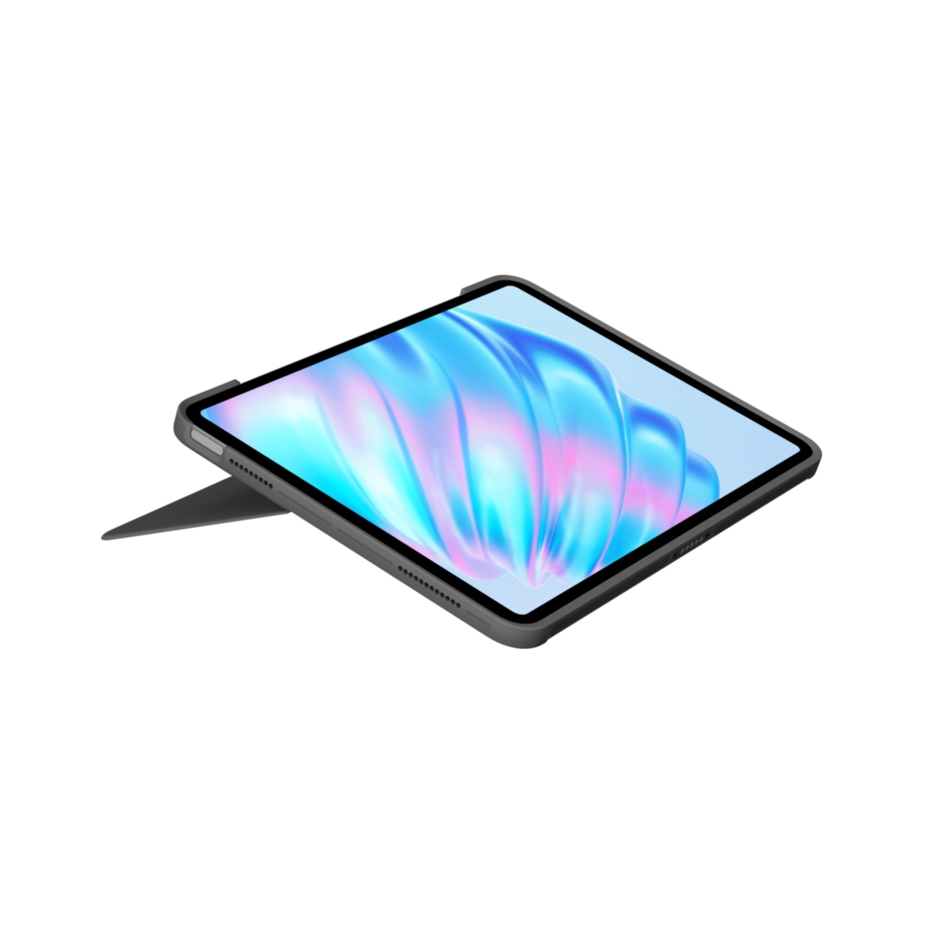 Logitech iPad-Tastatur »Combo Touch für iPad Air 11 (M2)«, (Touchpad-Anpassbare Höhe-iOS Sondertasten-Schutzhülle-Angenehmes Tippen)