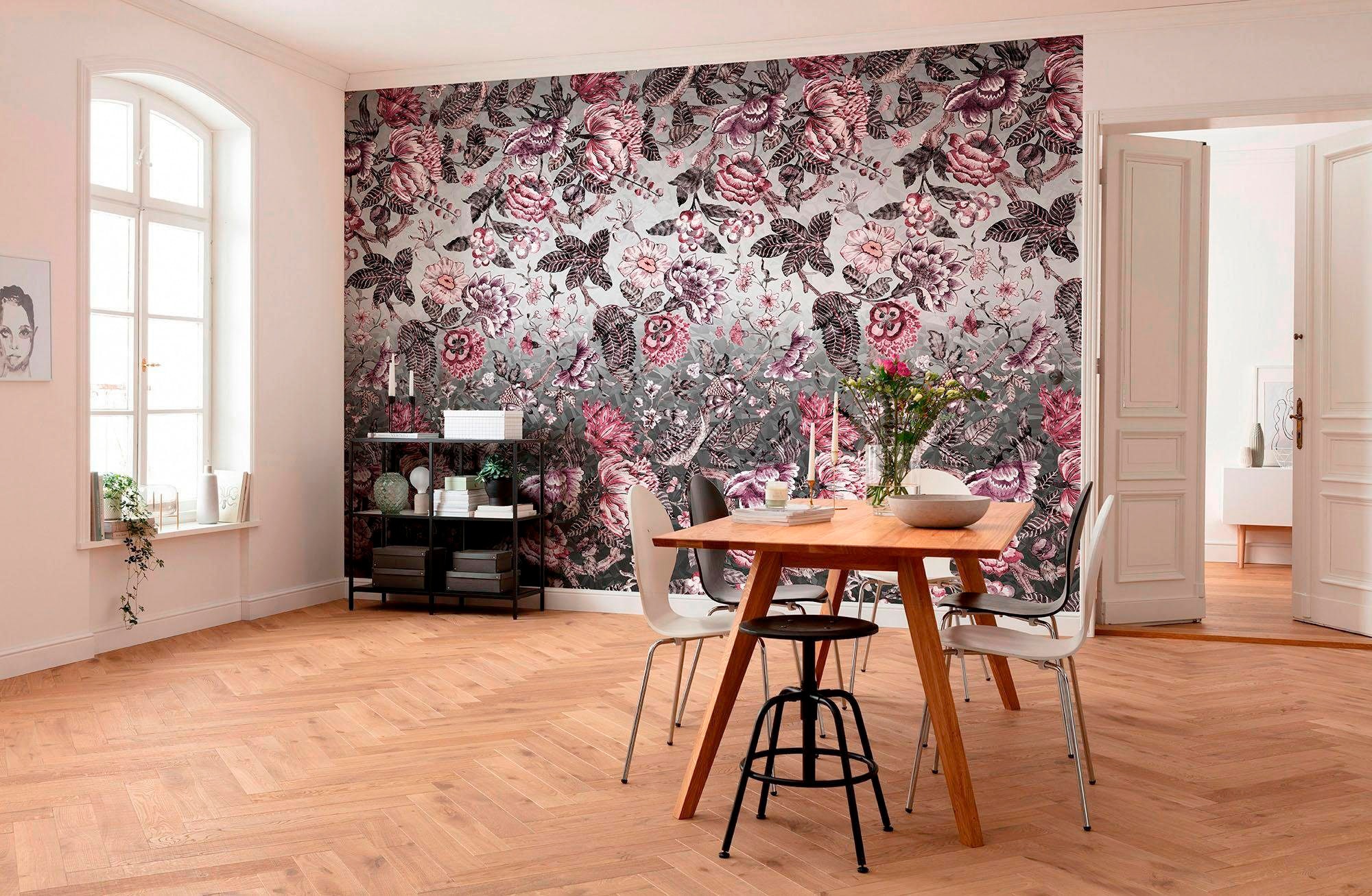 Komar Vliestapete »Digitaldruck Vlies - Secret - Größe 400 x 280 cm«, bedruckt, Wohnzimmer, Schlafzimmer