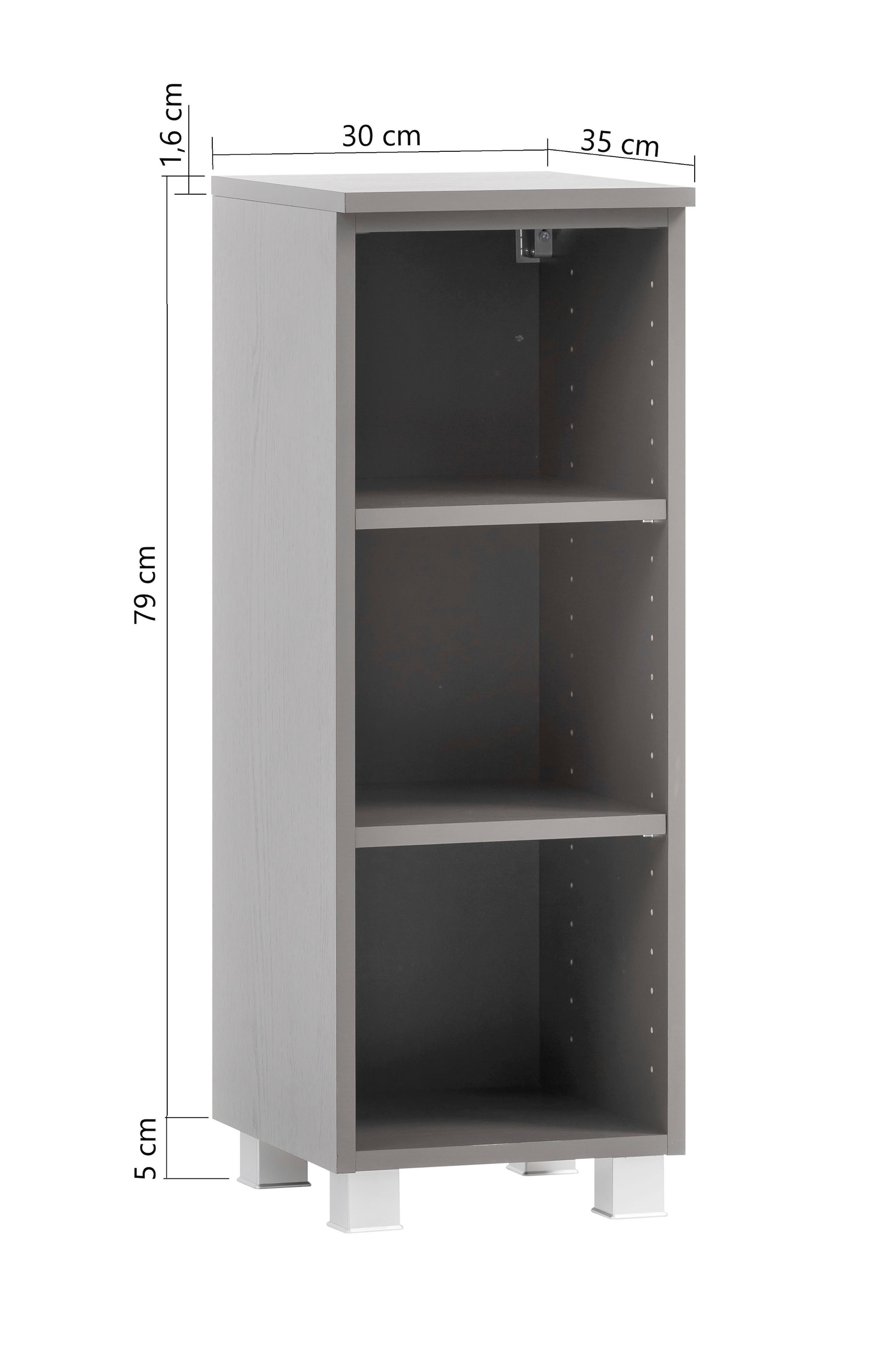 welltime Regal »Stubach«, Breite 30 cm
