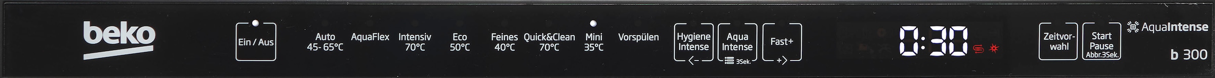 BEKO vollintegrierbarer Geschirrspüler »BDIS38120Q 7641701635«