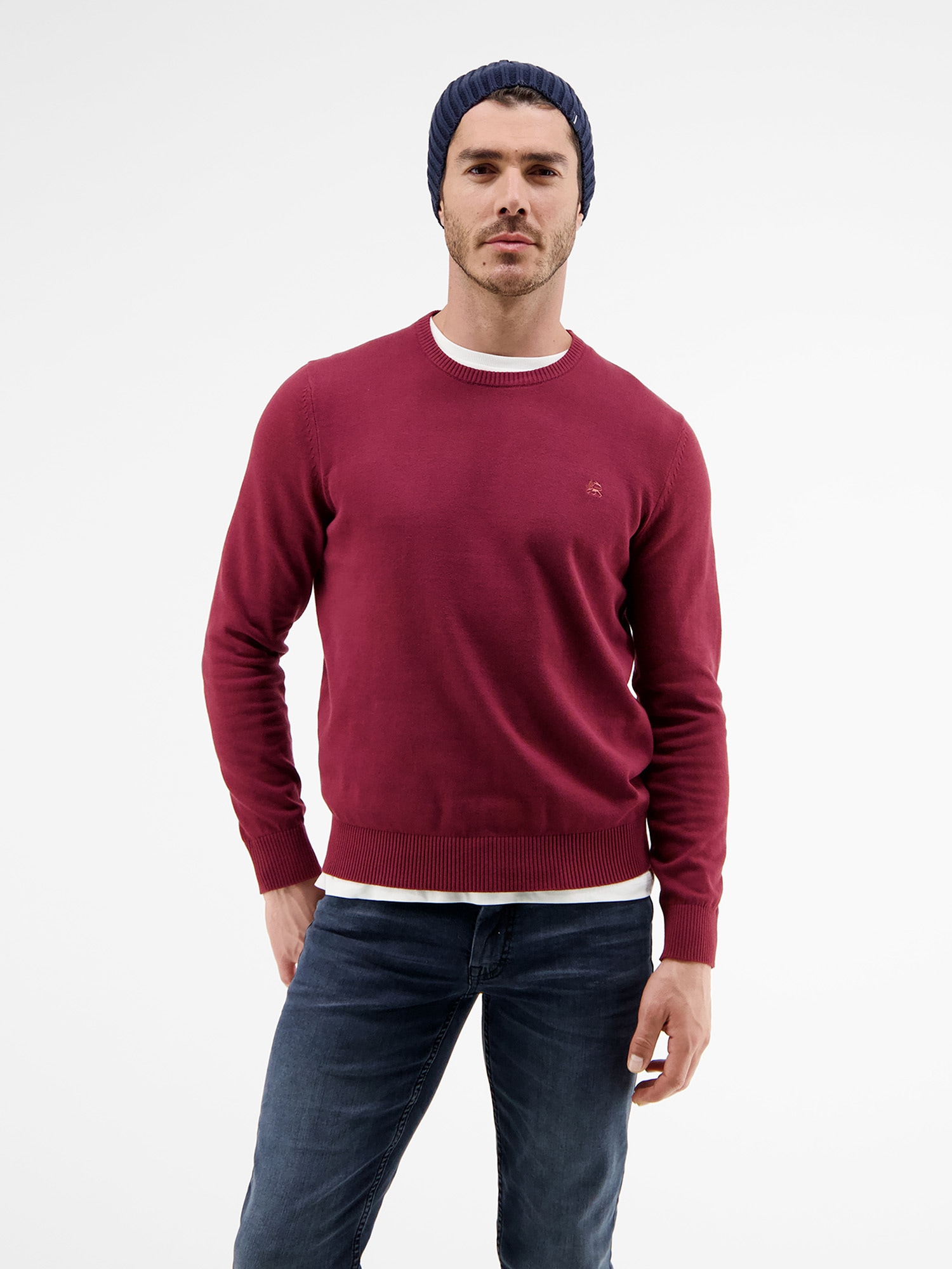 LERROS Strickpullover »LERROS Basic Strickpullover«