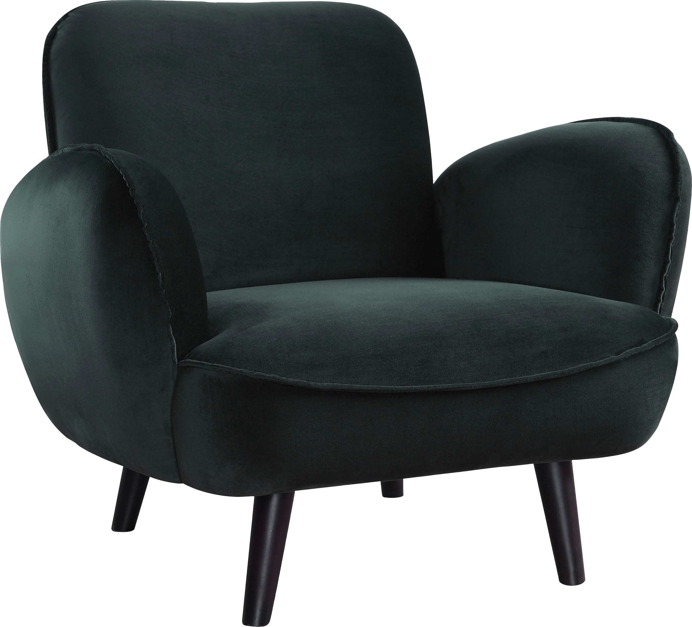 ATLANTIC home collection Sessel »Ben«, stellbar Raum mit im Wellenunterfederung, kaufen online frei Massivholzfüße