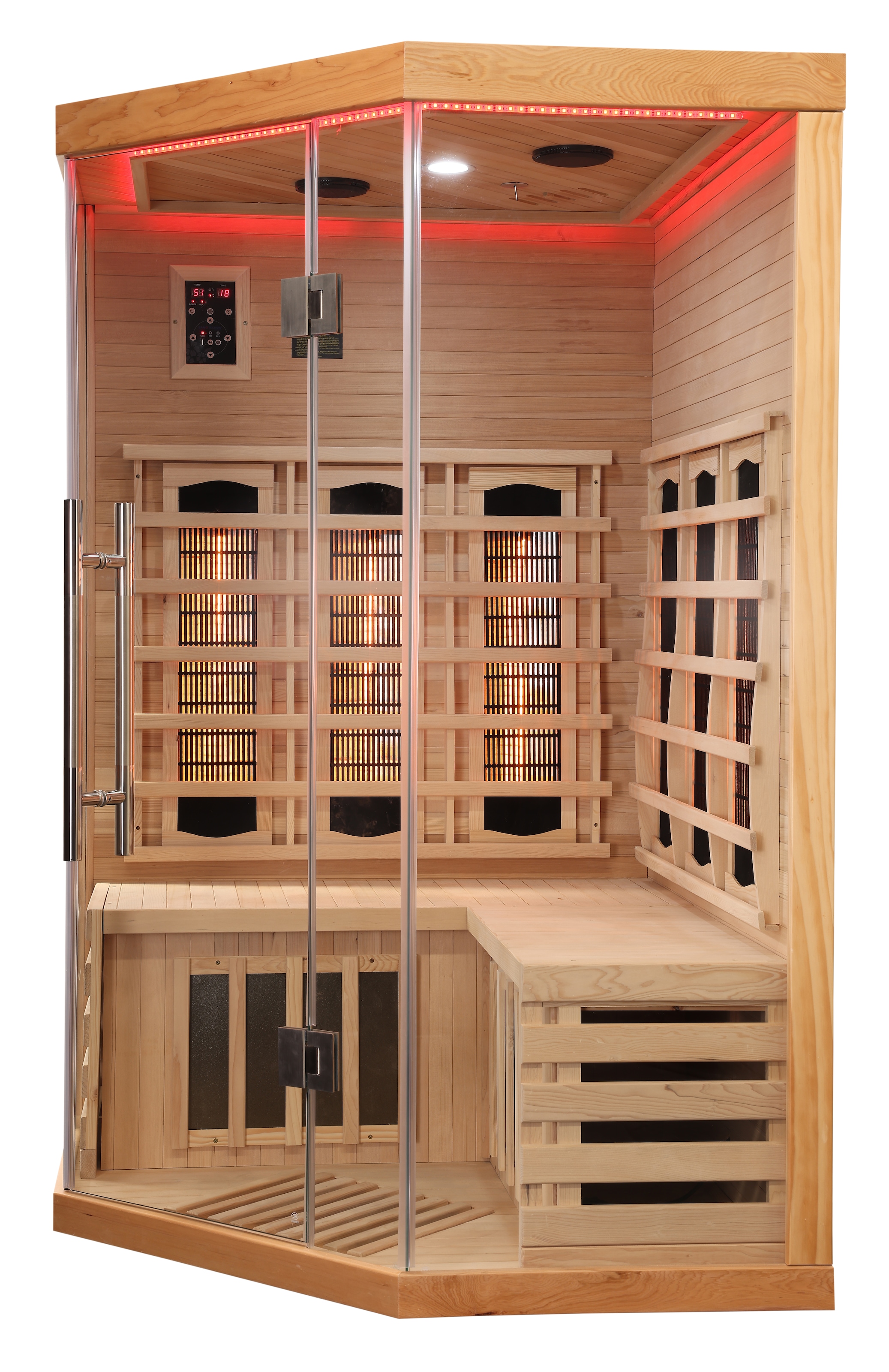 Sanotechnik Infrarotkabine »SUPREME« mit 6 Vollspektrumstrahler und 3 Carbon Heizplatten