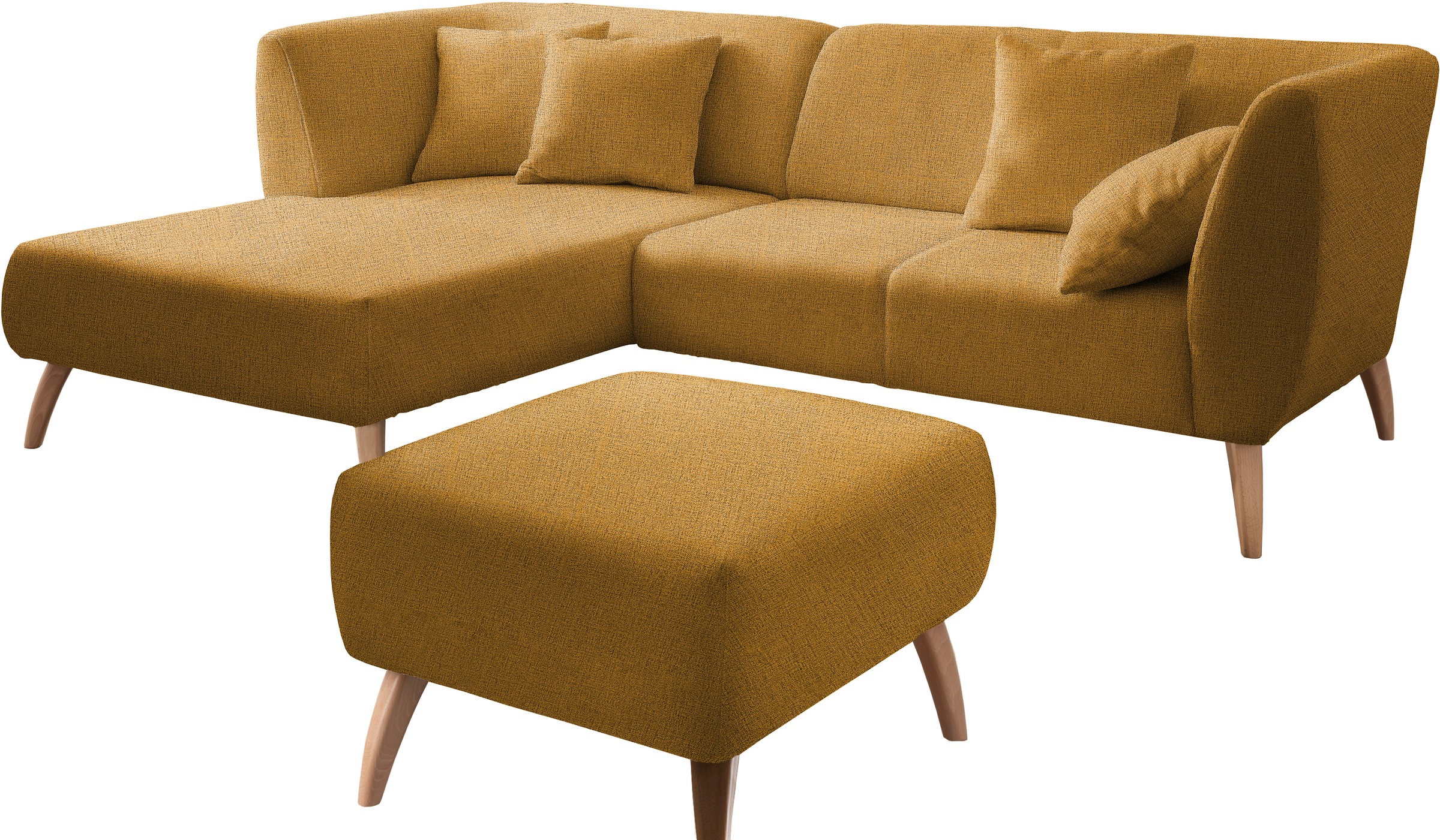 INOSIGN Ecksofa »Colori Polstermöbel mit zeitlos eleganter Rückenführung. L günstig online kaufen