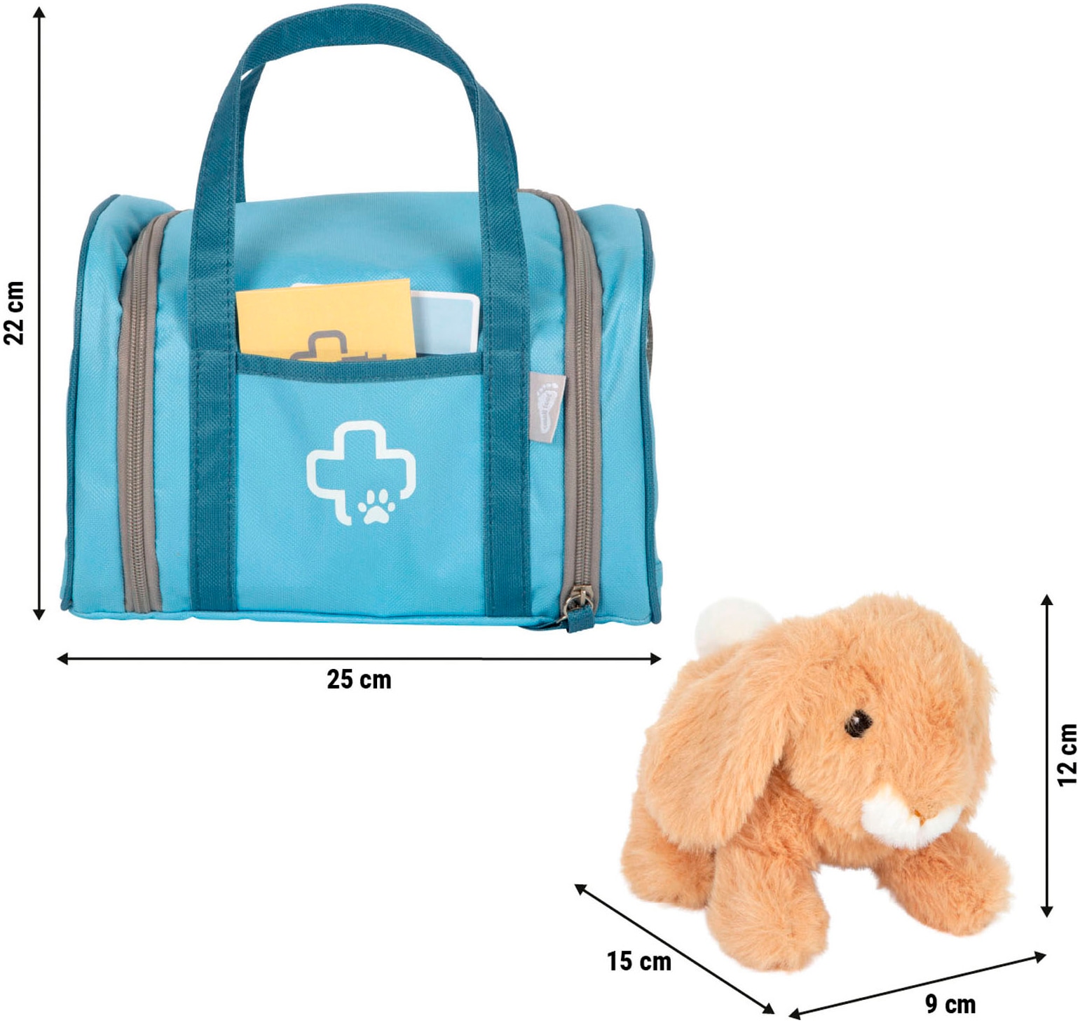Small Foot Spielzeug-Arztkoffer »Tierarzt-Tasche mit Hase«