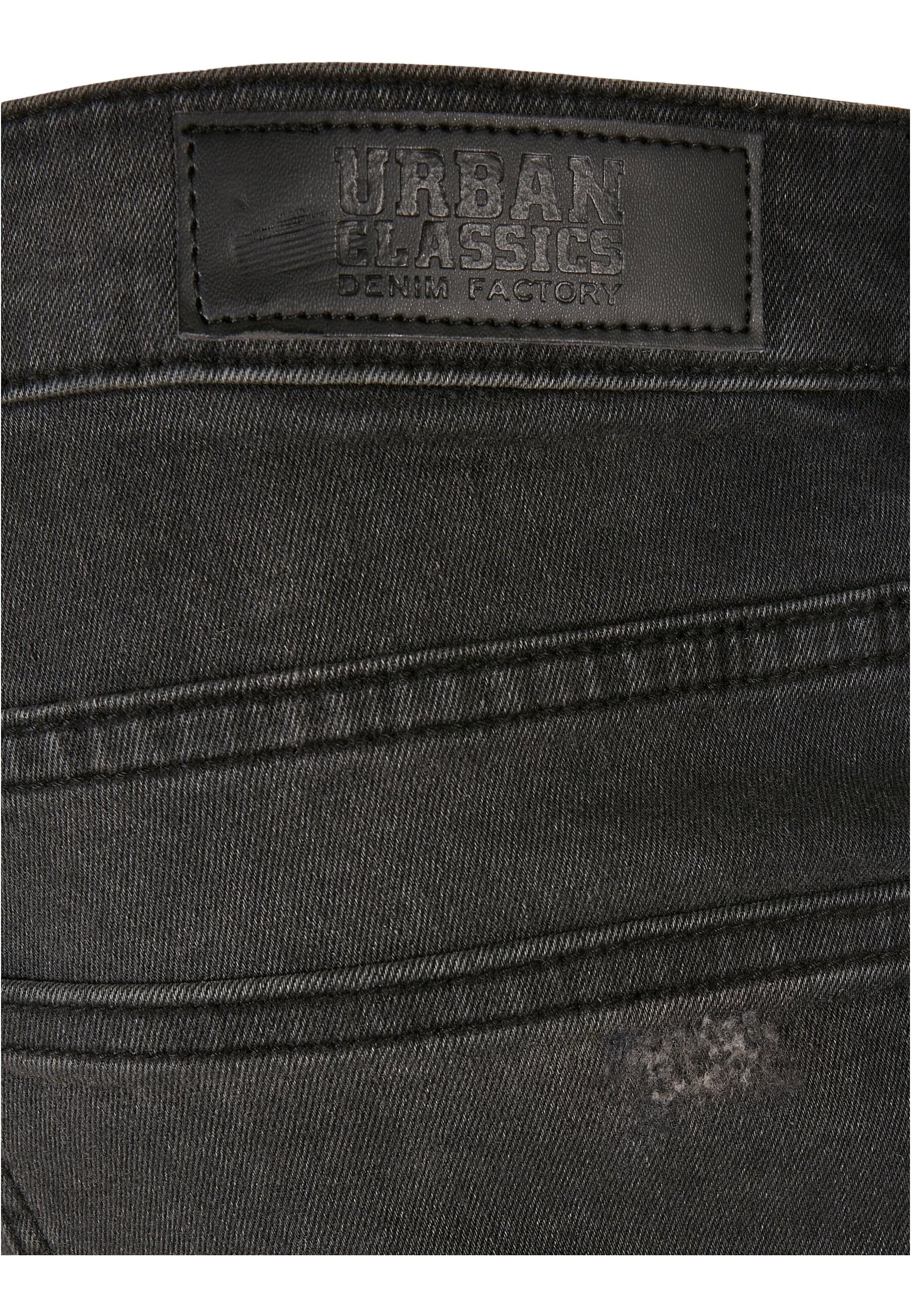URBAN CLASSICS Bequeme Jeans »Urban Classics Herren Heavy Destroyed Slim Fit Jeans« 1 Stk.