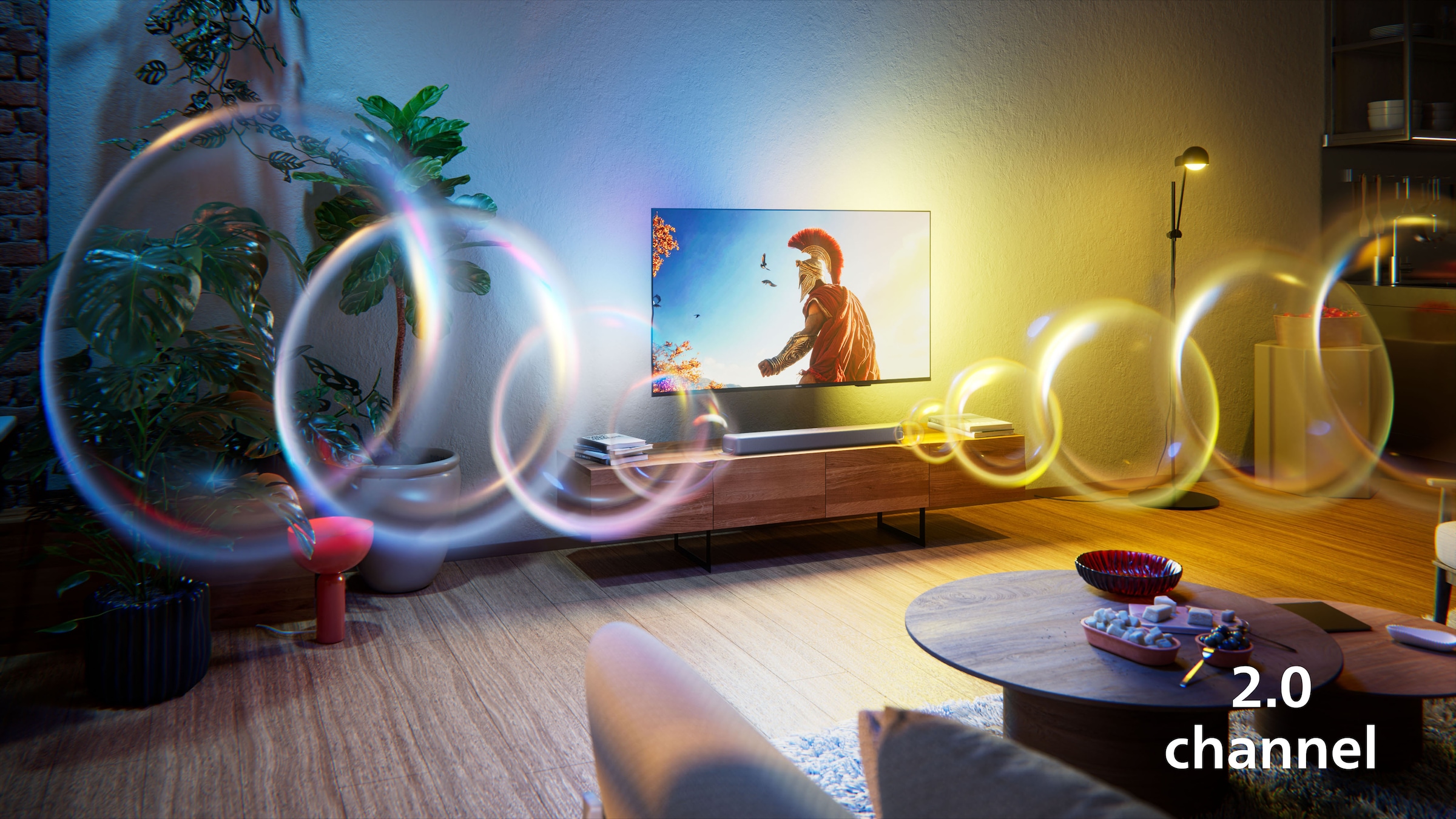 Philips Lautsprecher »TAB5201/10« 2.0 (Bluetooth Lautstärkeregelung | Pairing 80 W)