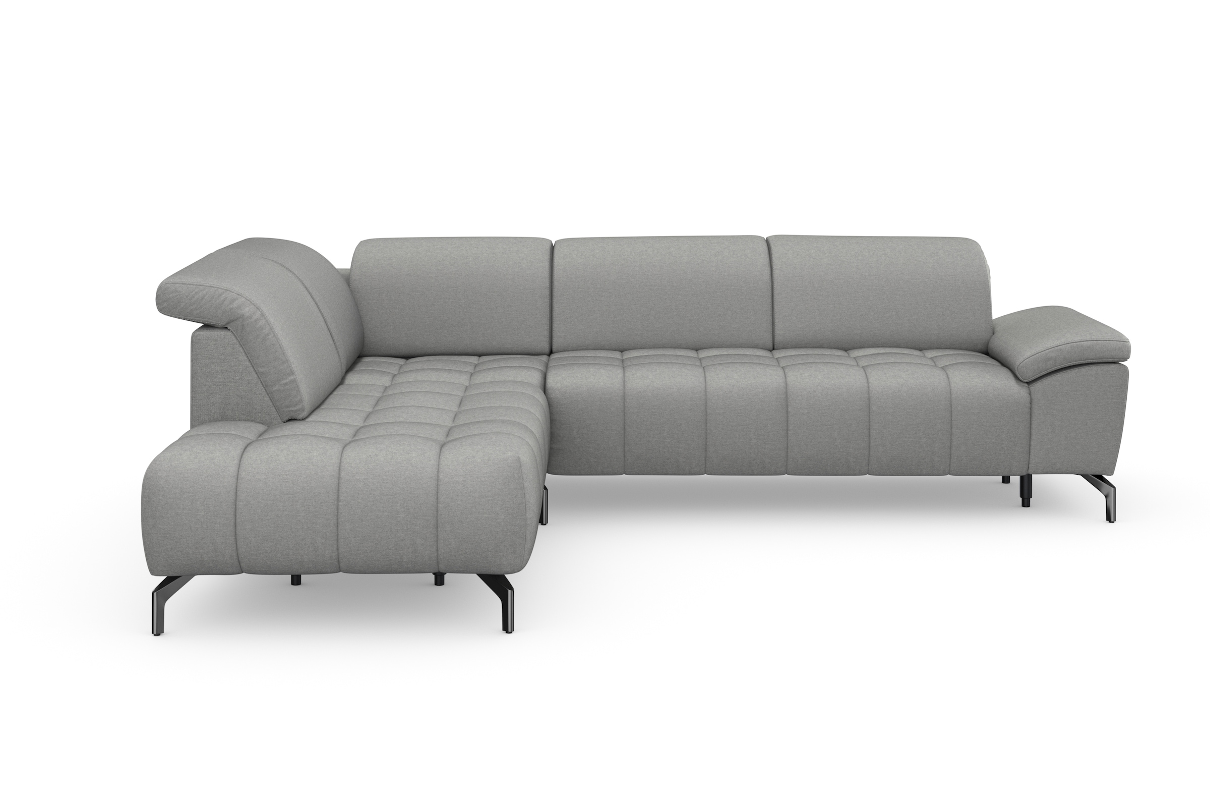 sit&more Ecksofa »Cool L-Form«, wahlweise mit Kopfteilverstellung und Vorzi günstig online kaufen