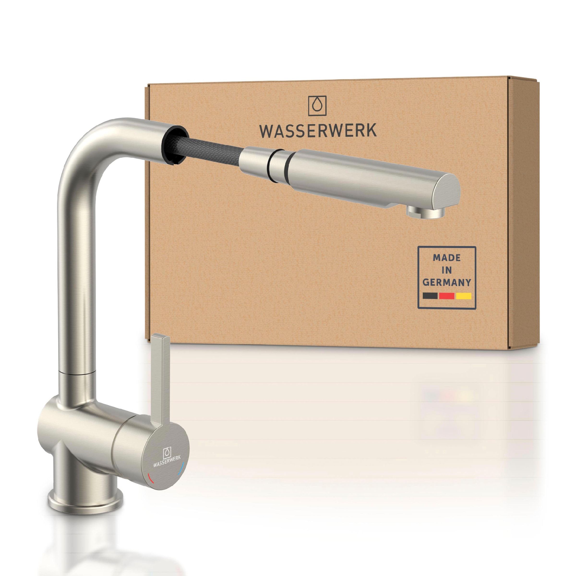 WASSERWERK Spültischarmatur »WK 4, Wasserhahn, Küche, Einhebelmischer« günstig online kaufen