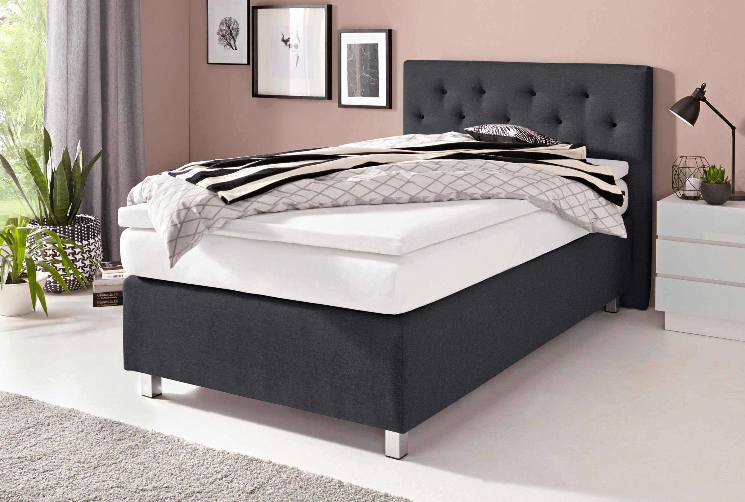 Westfalia Schlafkomfort Boxspringbett in diversen Ausführungen günstig online kaufen