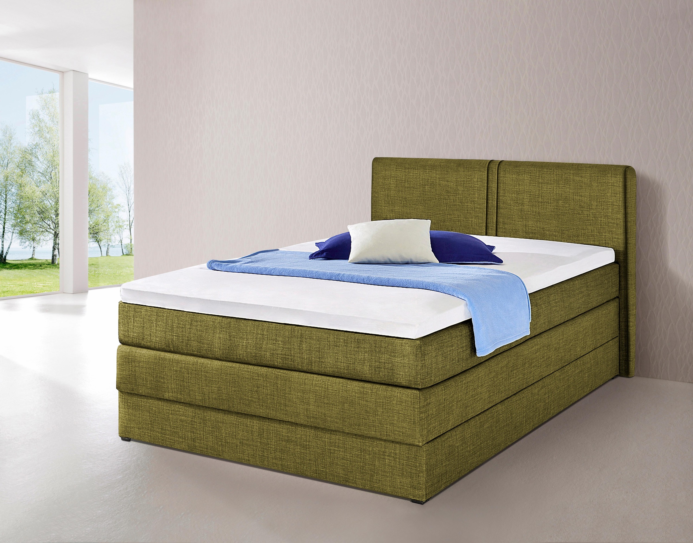 hapo Boxspringbett, mit Bettkasten