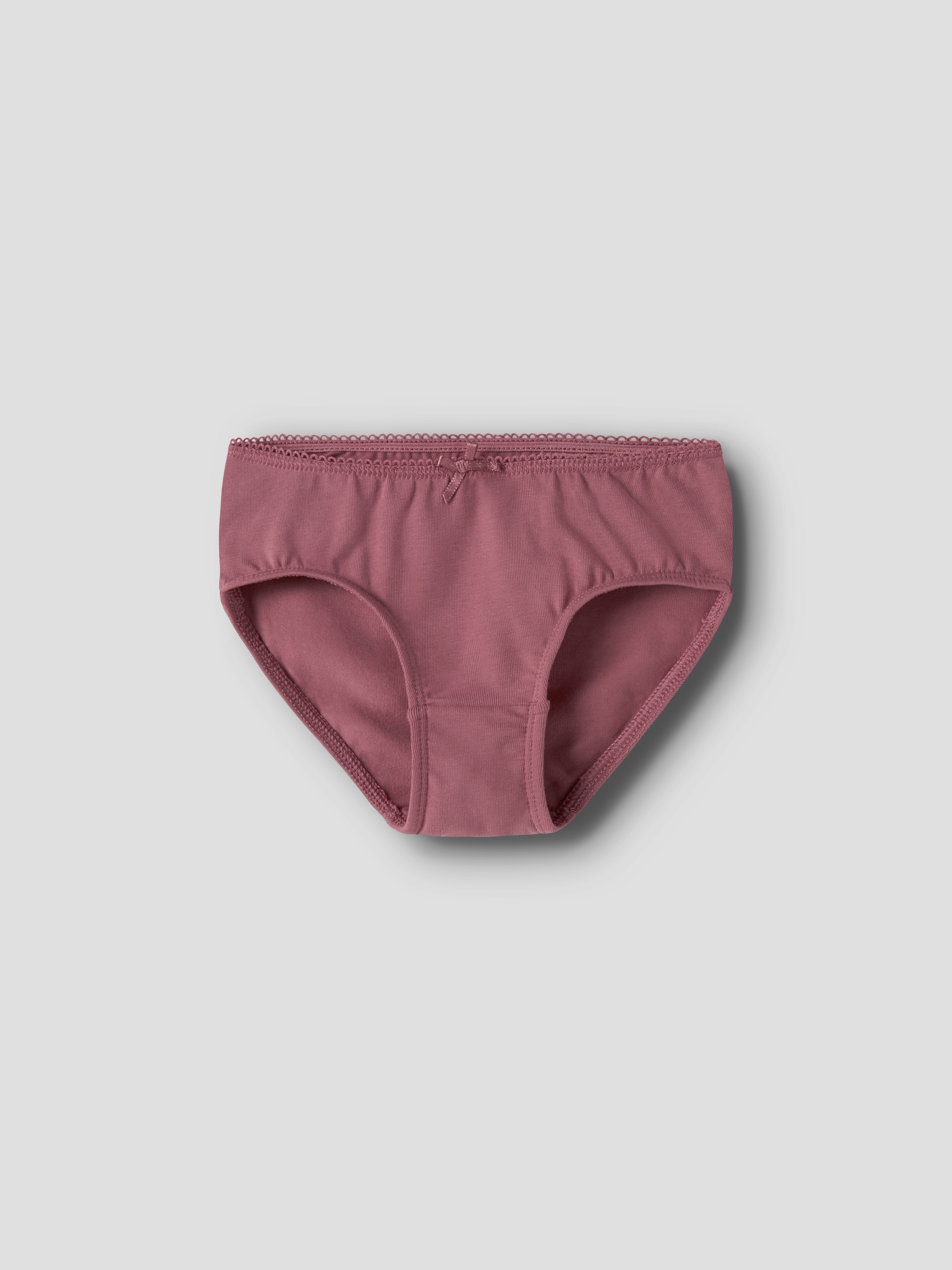 Name It Slip »NMFBRIEFS 3P CUTIE HEART« Packung, 3 Stk. Baumwollmischung, 2x uni und 1x bedruckt im Set
