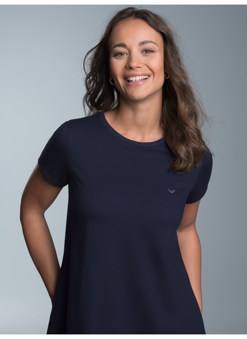 Trigema Jerseykleid »TRIGEMA Kleid in Piqué-Qualität«, (1 tlg.)